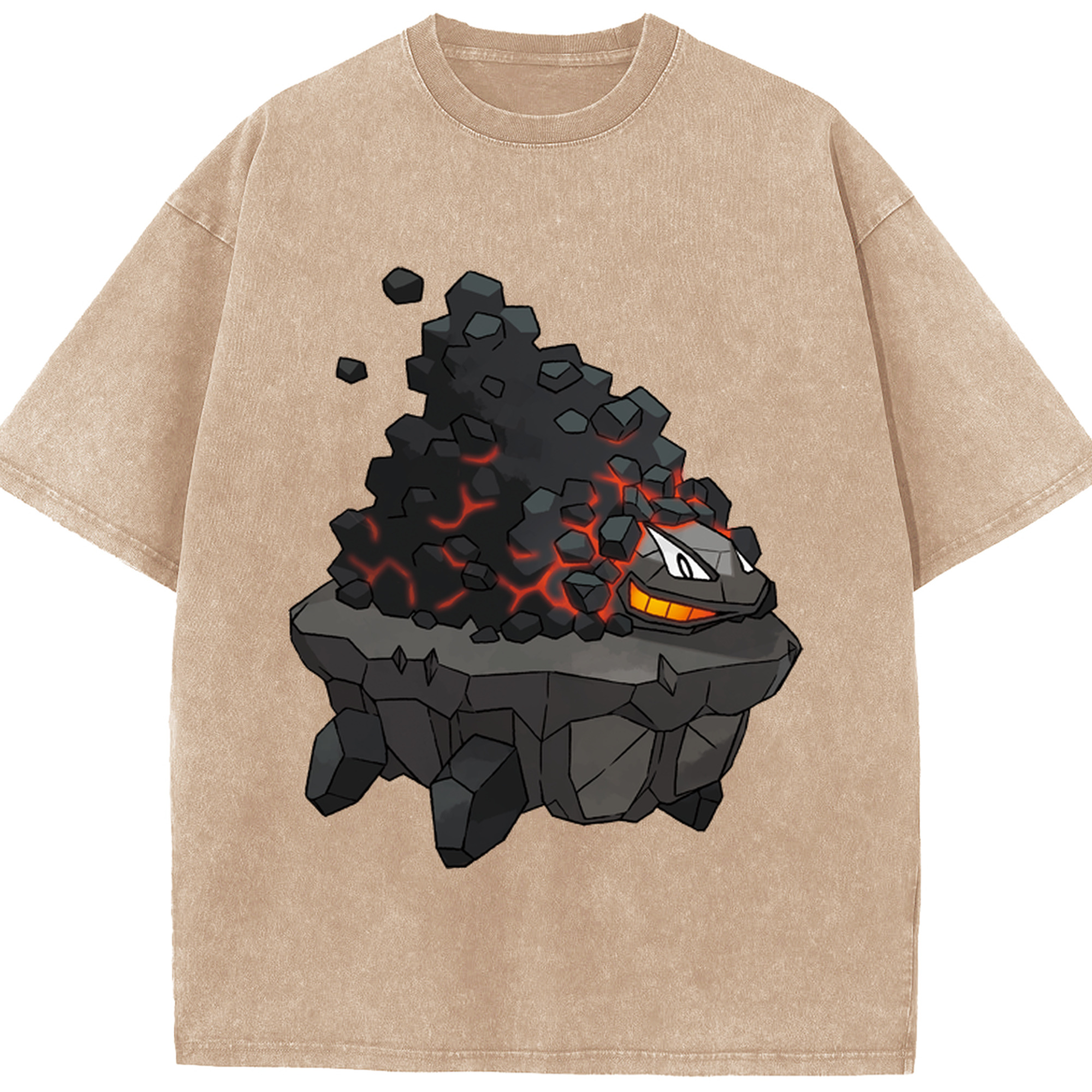 （画像用） ポケットモンスター Pokémon 綿100% ヴィンテージ風 半袖Tシャツ（フロントプリント）