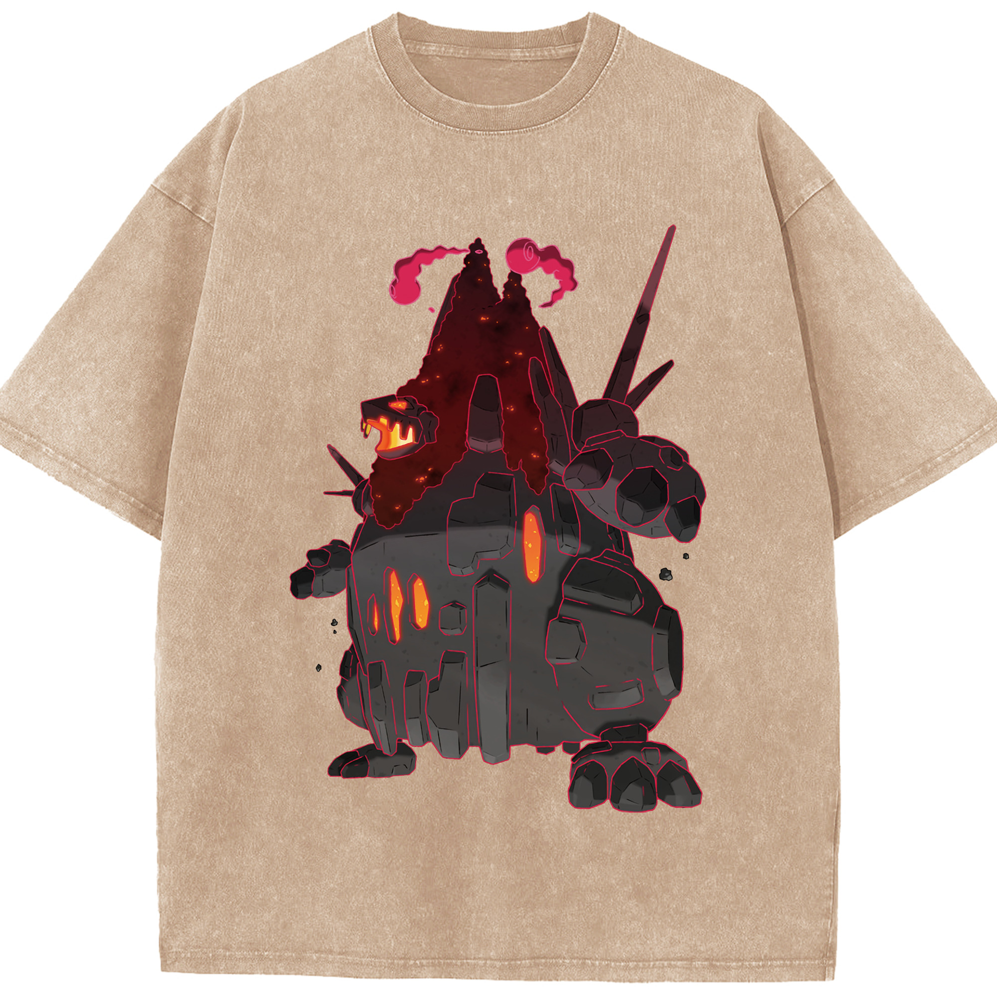 （画像用） ポケットモンスター Pokémon 綿100% ヴィンテージ風 半袖Tシャツ（フロントプリント）