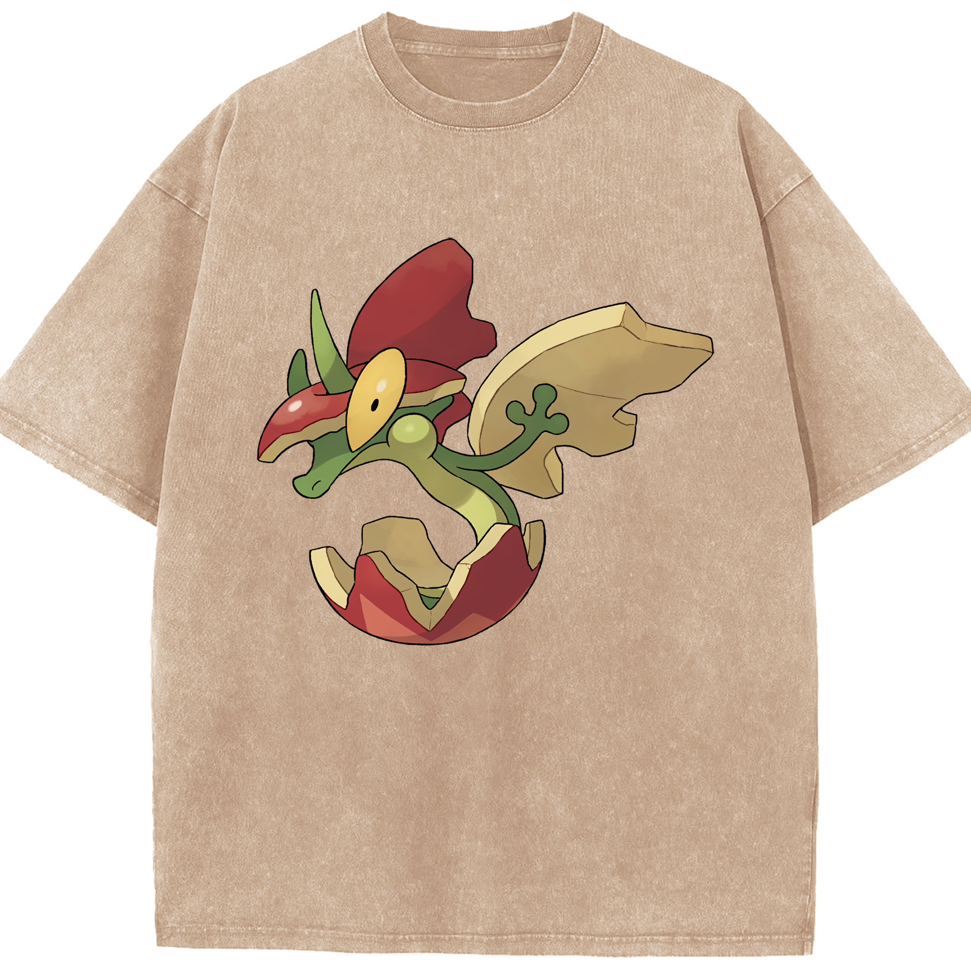 （画像用） ポケットモンスター Pokémon 綿100% ヴィンテージ風 半袖Tシャツ（フロントプリント）