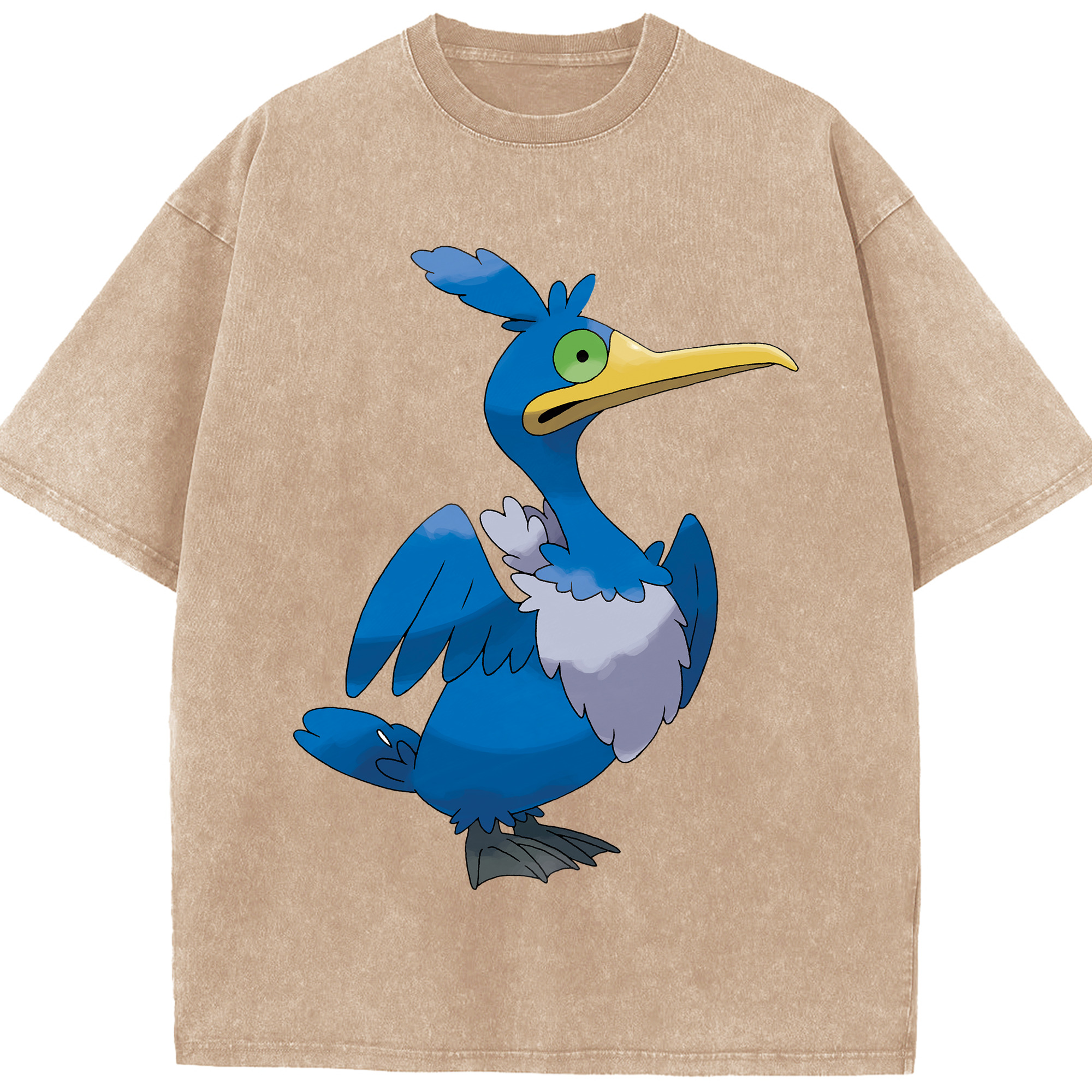 （画像用） ポケットモンスター Pokémon 綿100% ヴィンテージ風 半袖Tシャツ（フロントプリント）