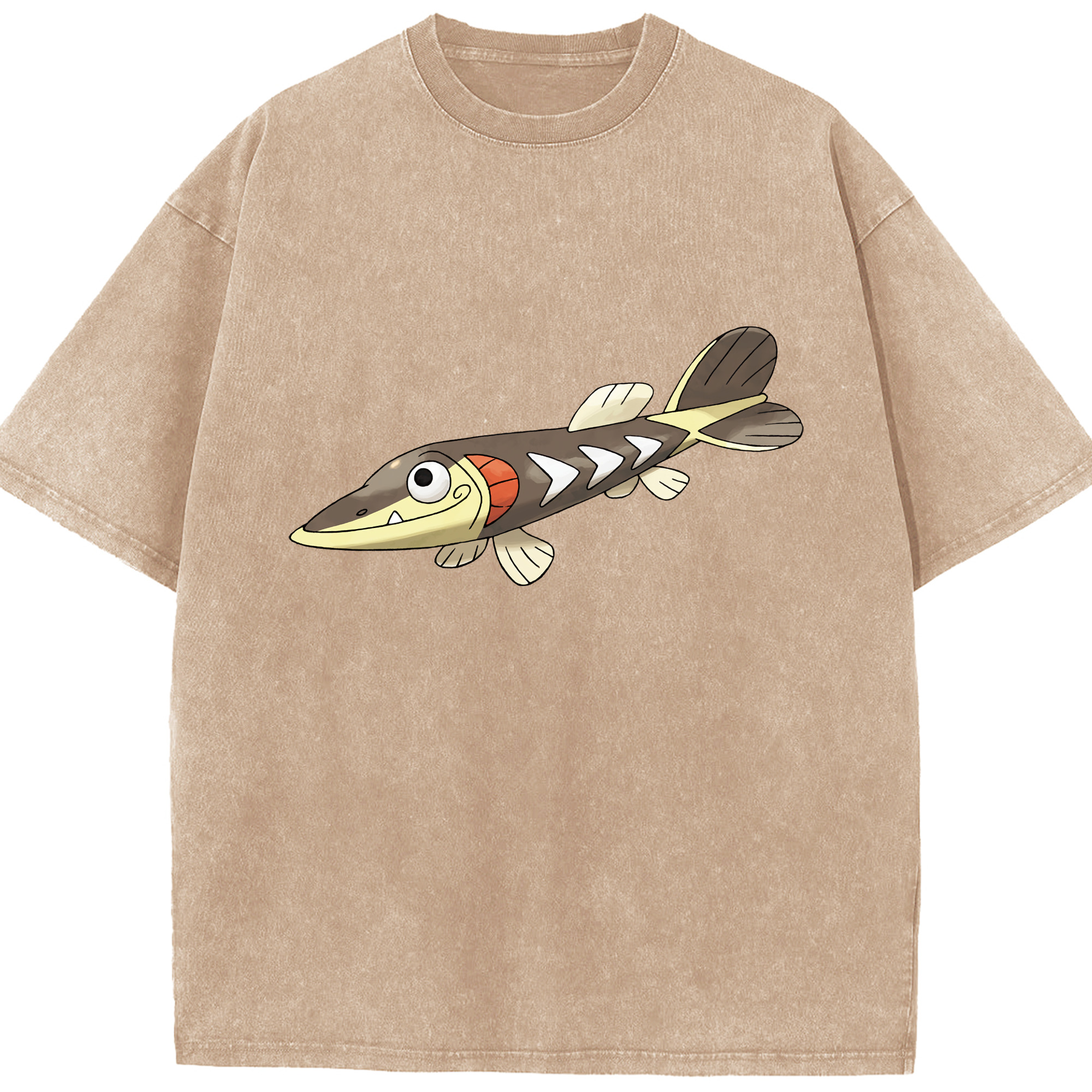 （画像用） ポケットモンスター Pokémon 綿100% ヴィンテージ風 半袖Tシャツ（フロントプリント）