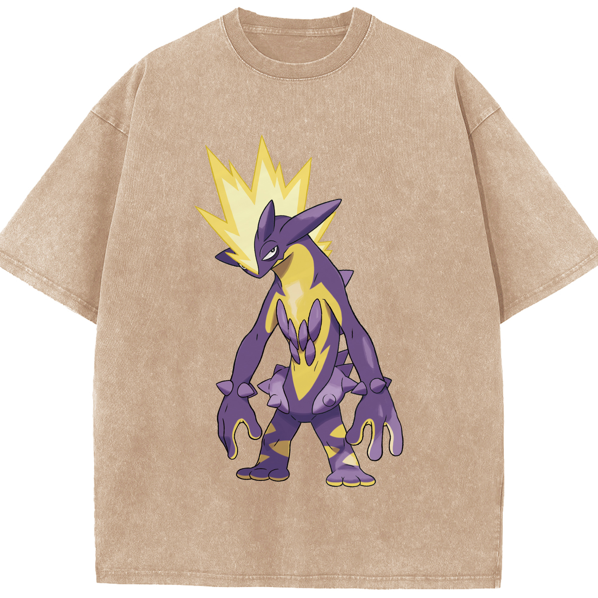 （画像用） ポケットモンスター Pokémon 綿100% ヴィンテージ風 半袖Tシャツ（フロントプリント）