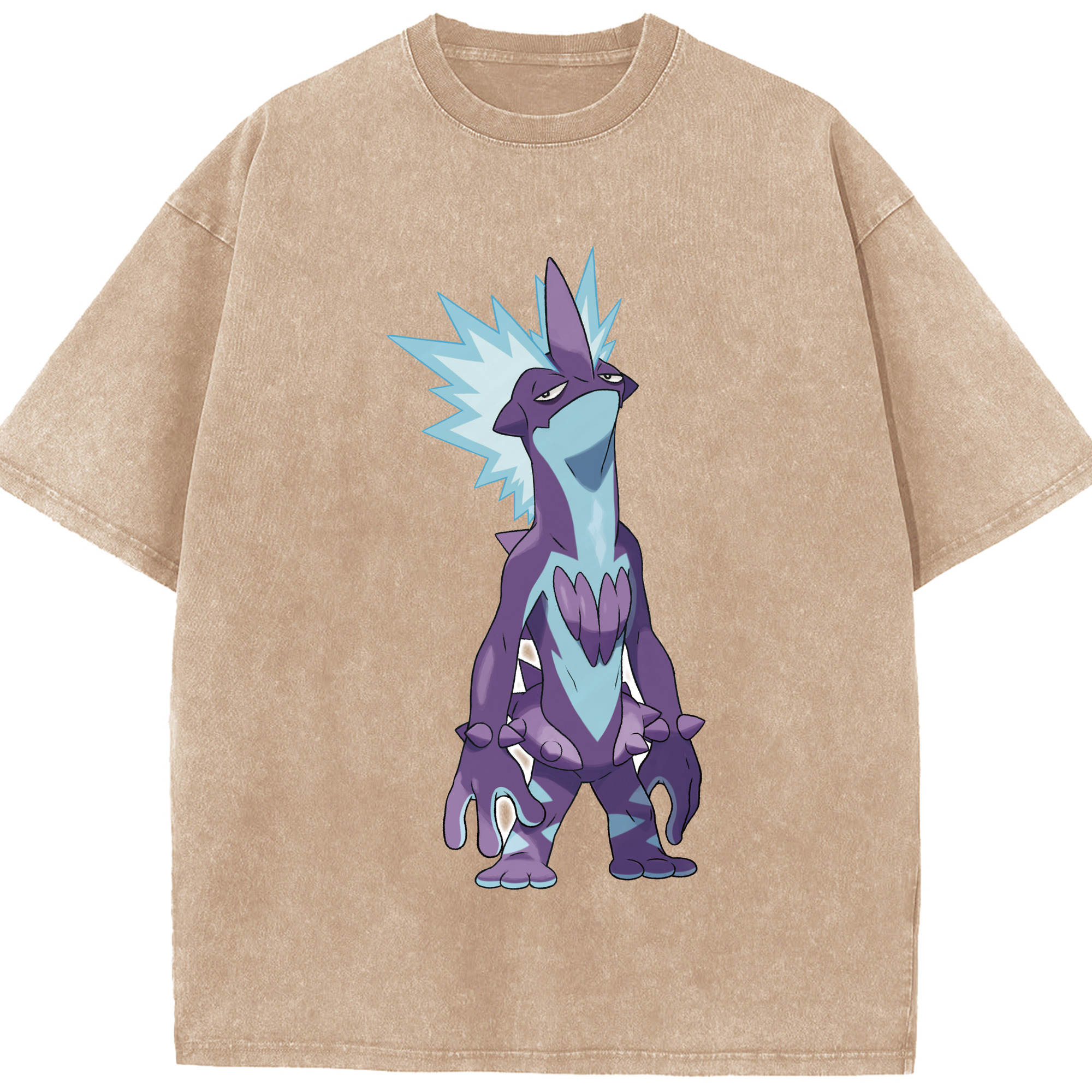 （画像用） ポケットモンスター Pokémon 綿100% ヴィンテージ風 半袖Tシャツ（フロントプリント）