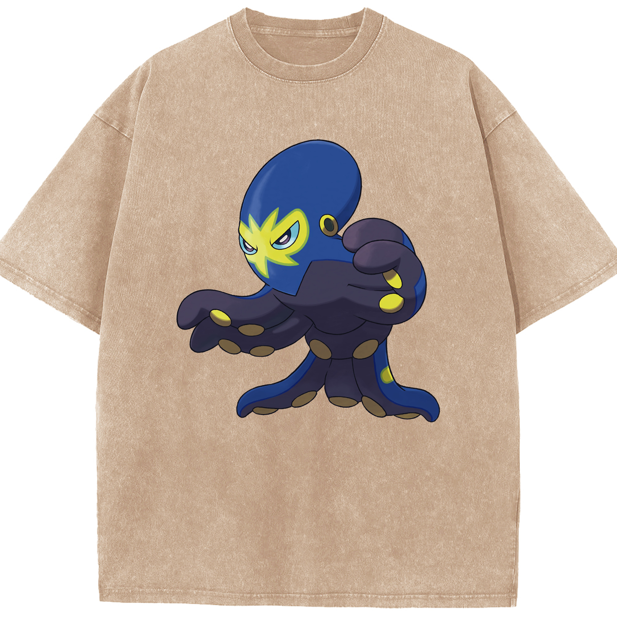 （画像用） ポケットモンスター Pokémon 綿100% ヴィンテージ風 半袖Tシャツ（フロントプリント）