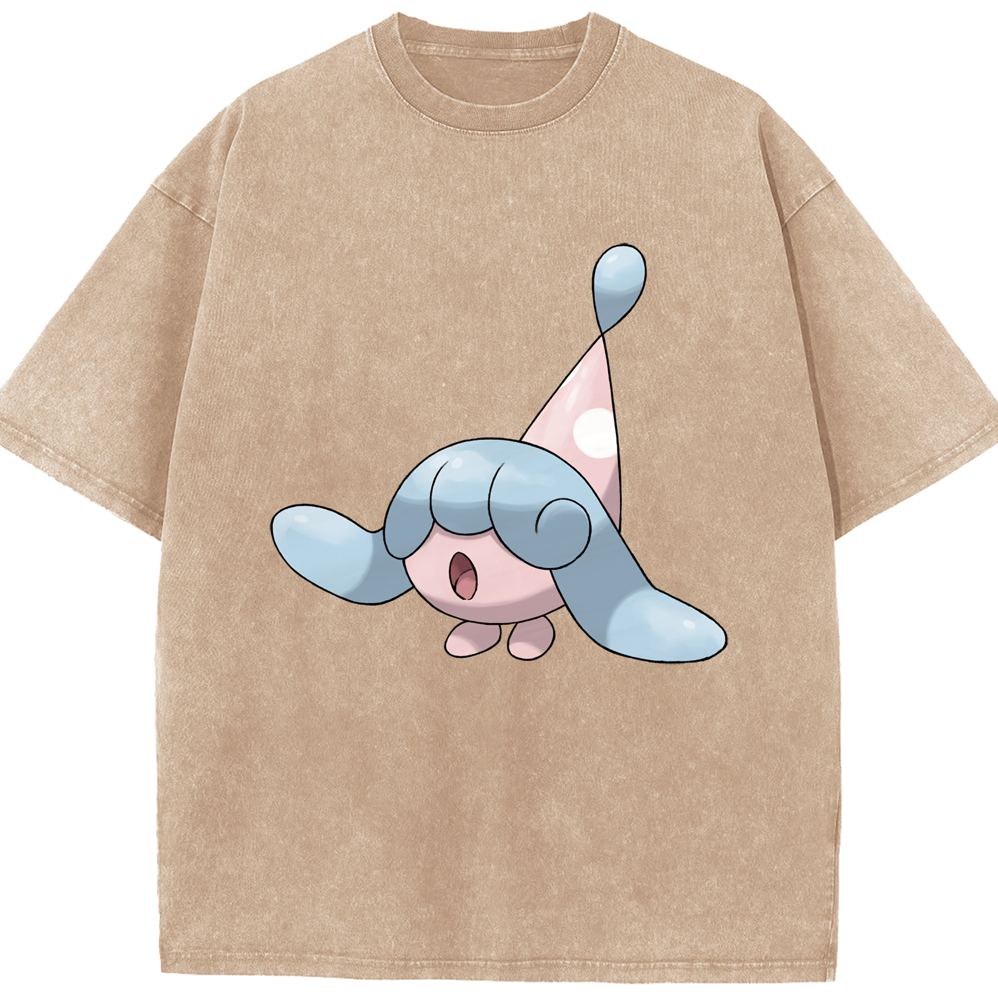 （画像用） ポケットモンスター Pokémon 綿100% ヴィンテージ風 半袖Tシャツ（フロントプリント）