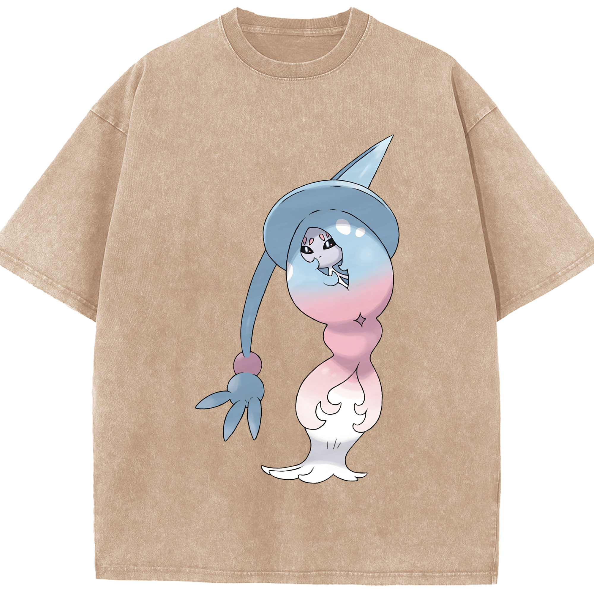 （画像用） ポケットモンスター Pokémon 綿100% ヴィンテージ風 半袖Tシャツ（フロントプリント）
