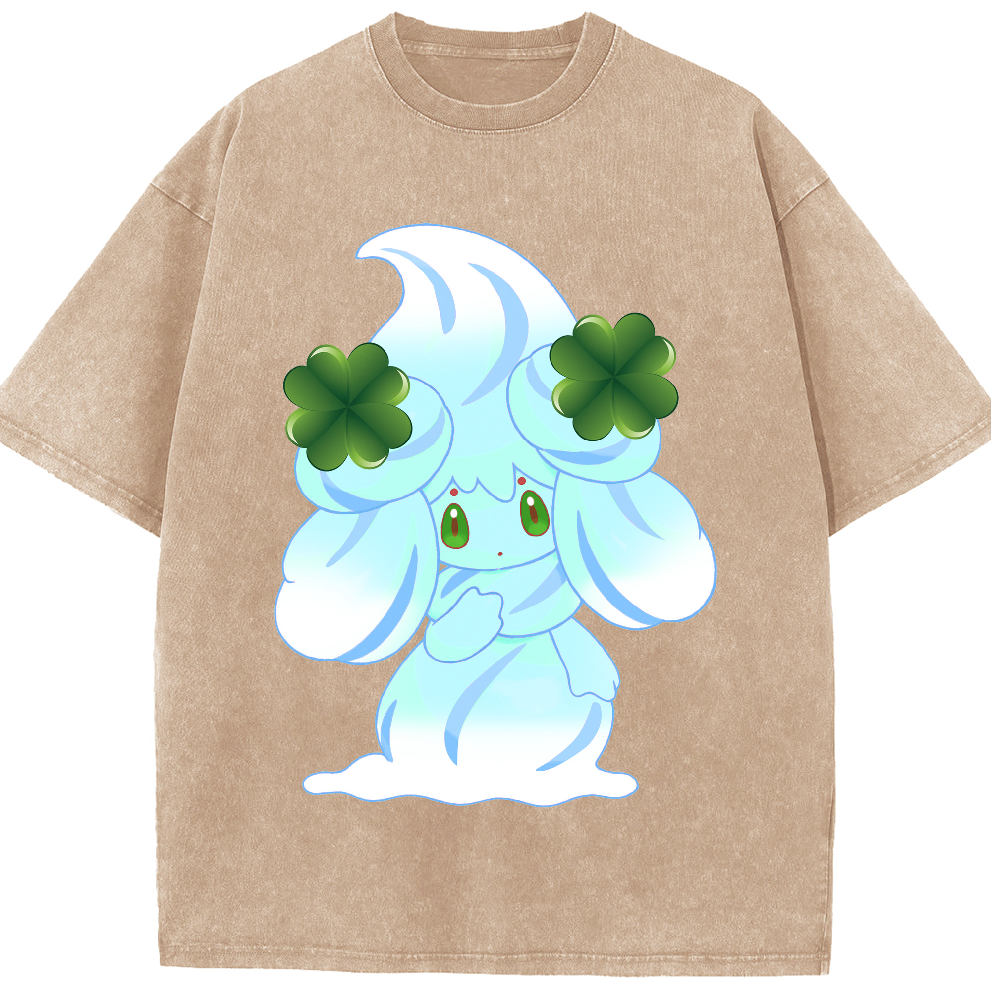 （画像用） ポケットモンスター Pokémon 綿100% ヴィンテージ風 半袖Tシャツ（フロントプリント）