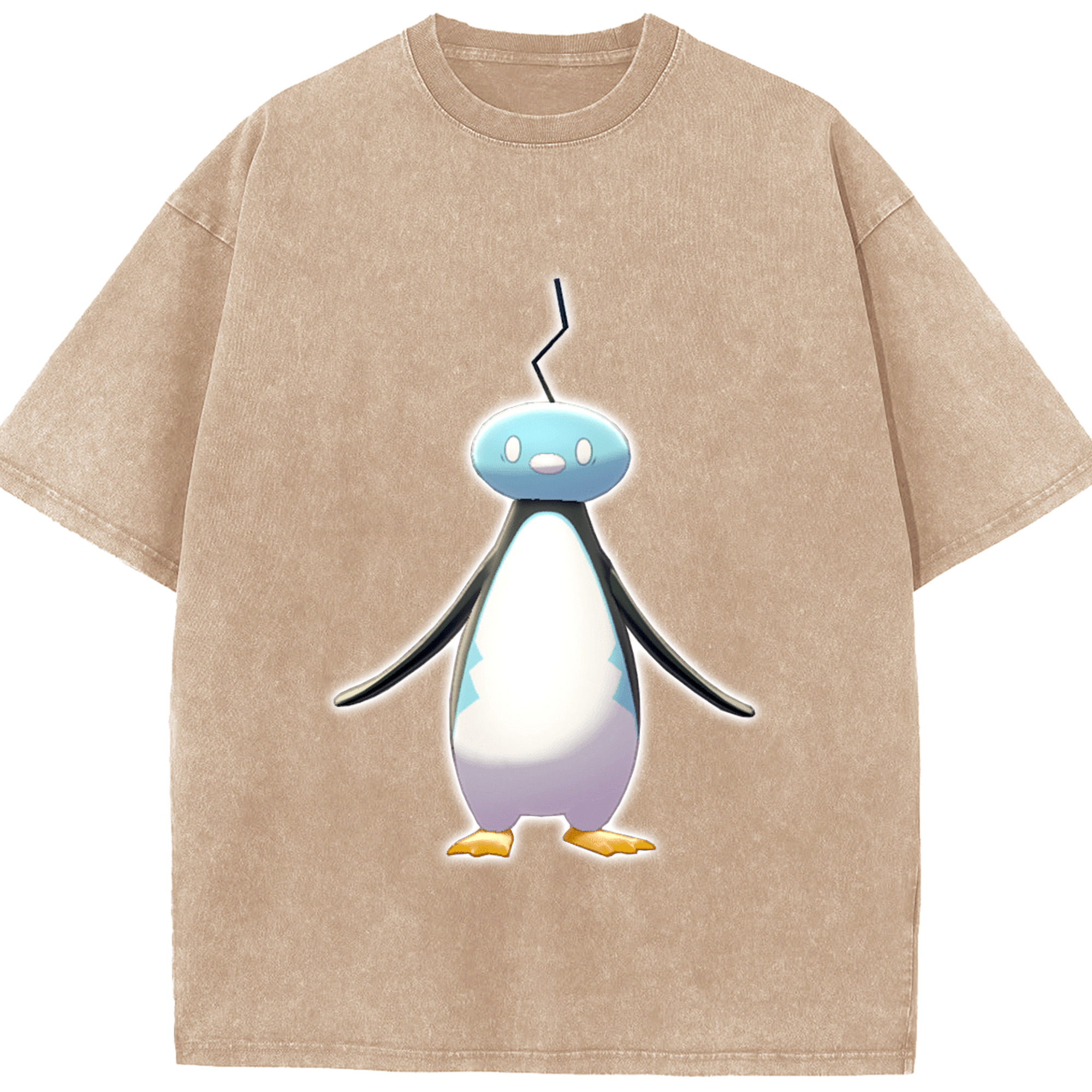 （画像用） ポケットモンスター Pokémon 綿100% ヴィンテージ風 半袖Tシャツ（フロントプリント）