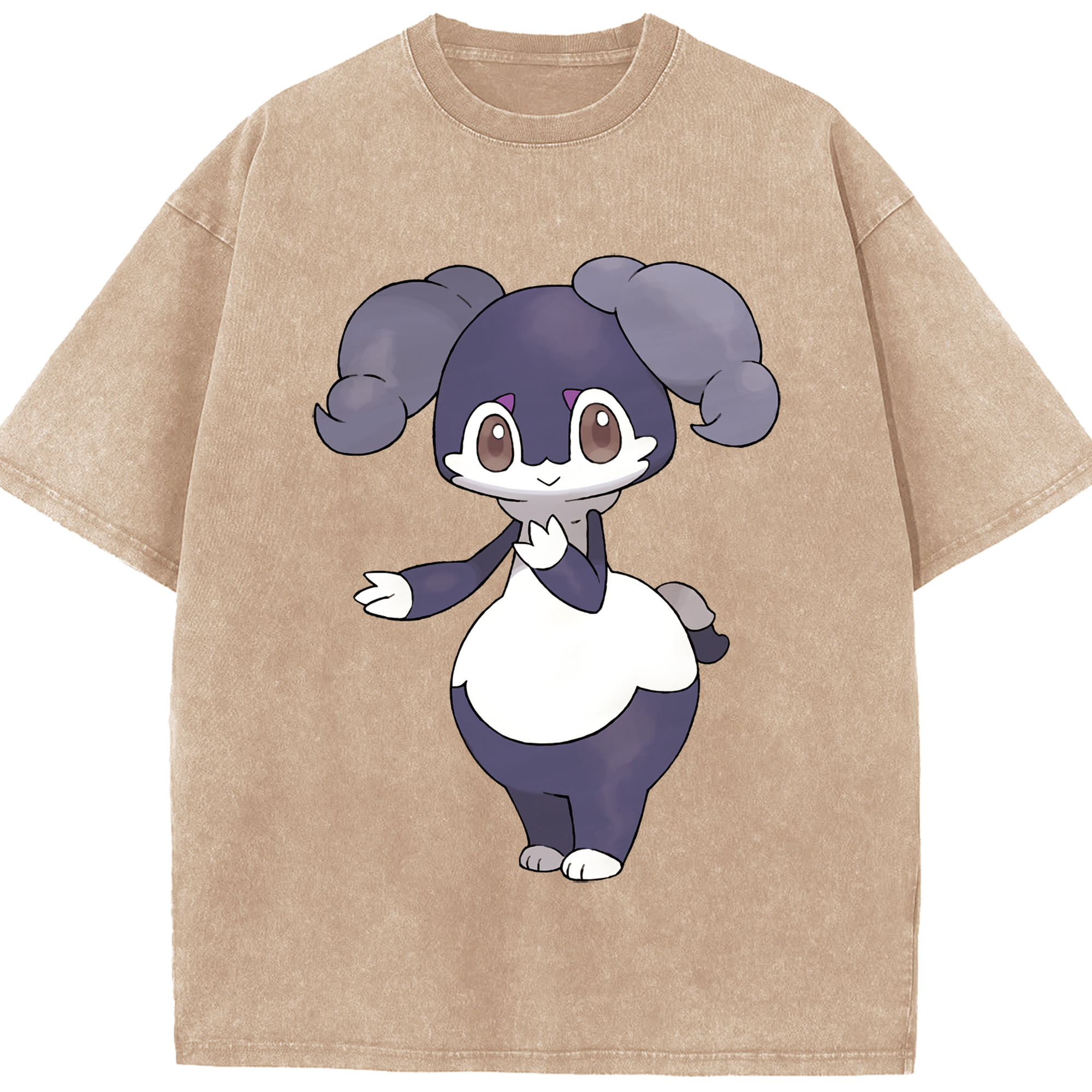 （画像用） ポケットモンスター Pokémon 綿100% ヴィンテージ風 半袖Tシャツ（フロントプリント）