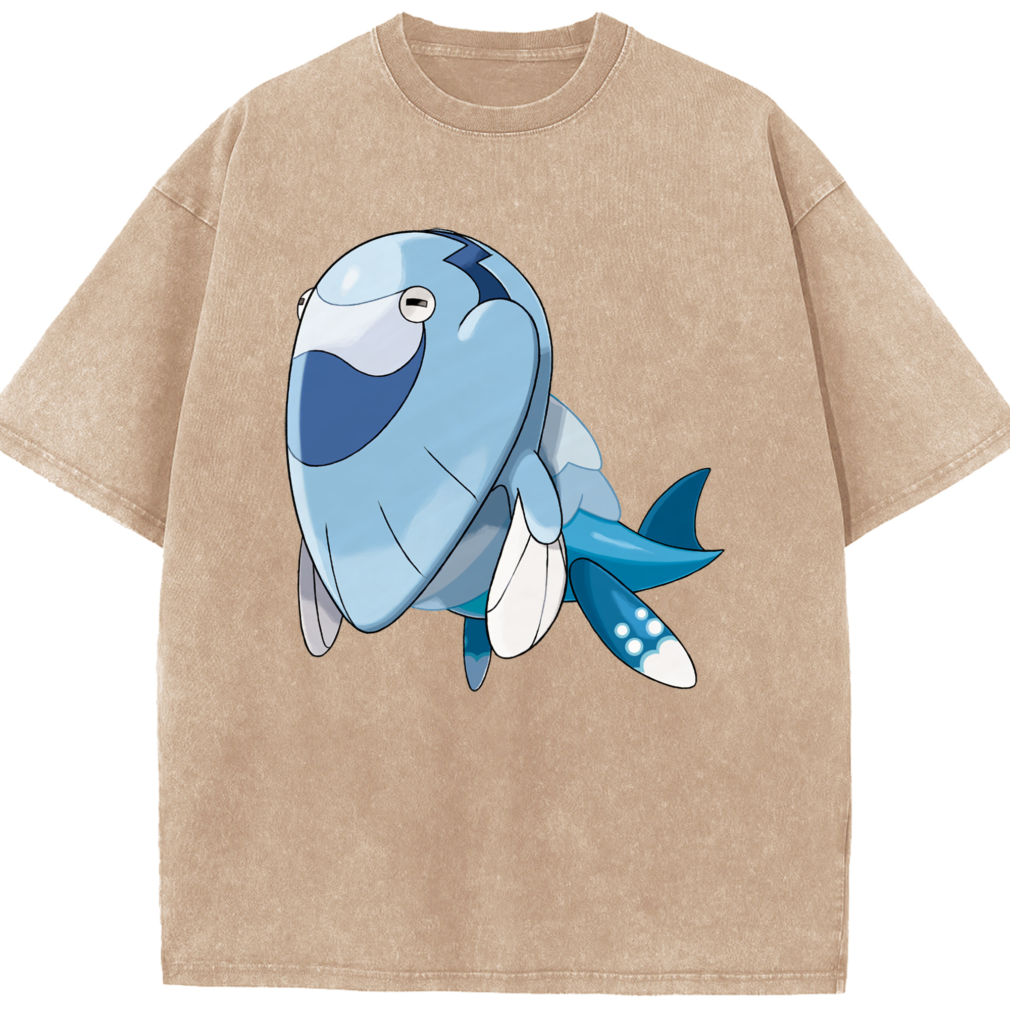 （画像用） ポケットモンスター Pokémon 綿100% ヴィンテージ風 半袖Tシャツ（フロントプリント）