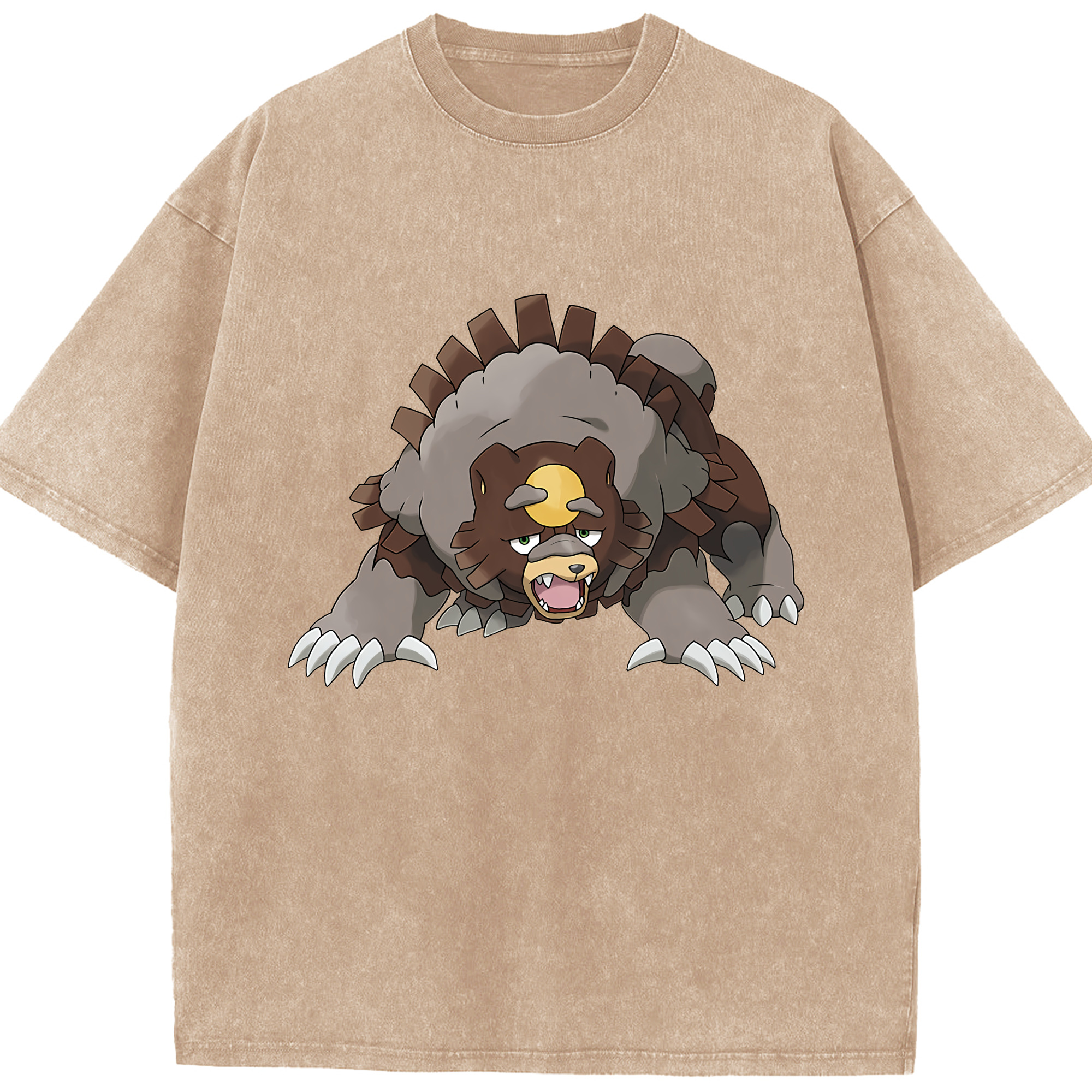 （画像用） ポケットモンスター Pokémon 綿100% ヴィンテージ風 半袖Tシャツ（フロントプリント）