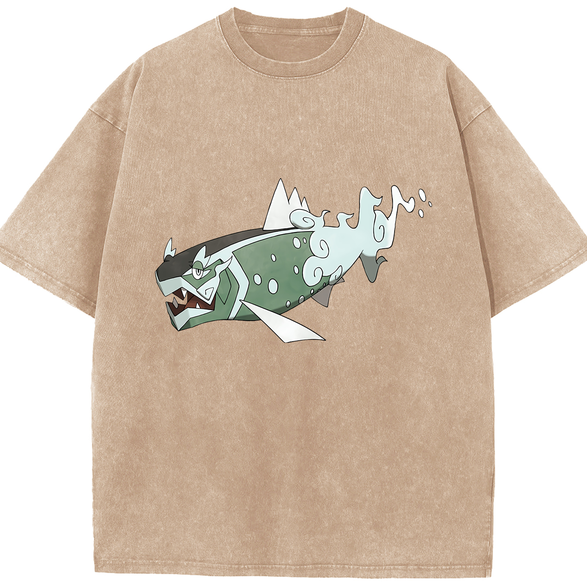（画像用） ポケットモンスター Pokémon 綿100% ヴィンテージ風 半袖Tシャツ（フロントプリント）
