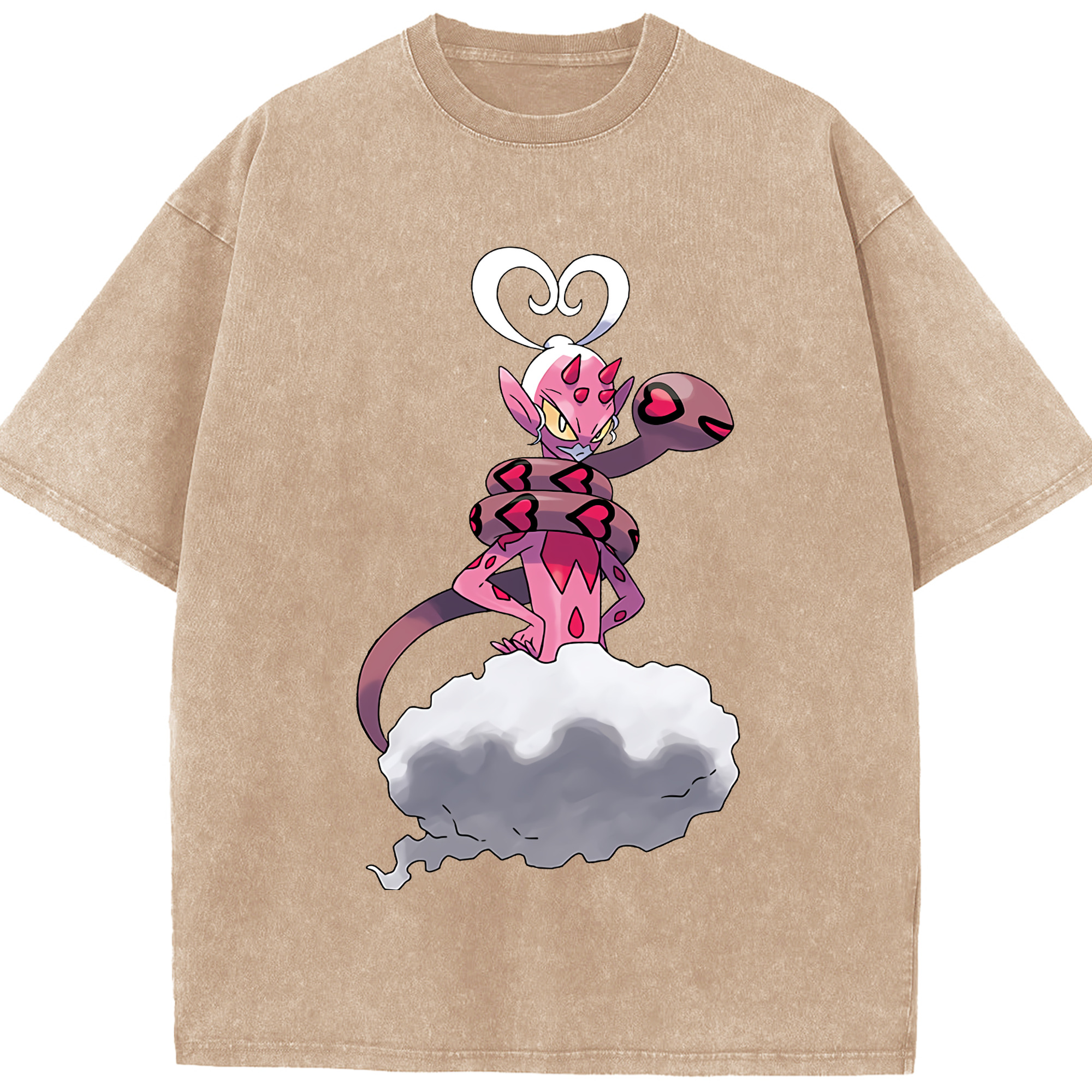 （画像用） ポケットモンスター Pokémon 綿100% ヴィンテージ風 半袖Tシャツ（フロントプリント）