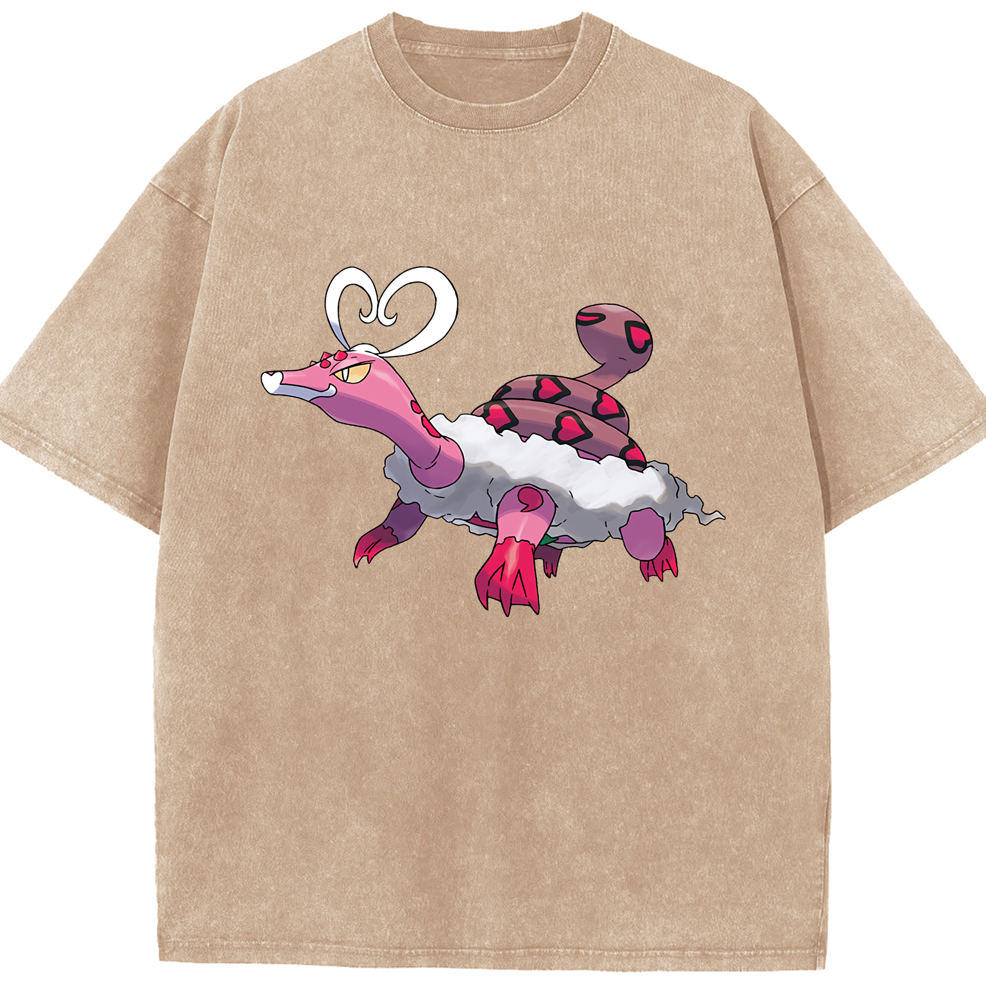 （画像用） ポケットモンスター Pokémon 綿100% ヴィンテージ風 半袖Tシャツ（フロントプリント）