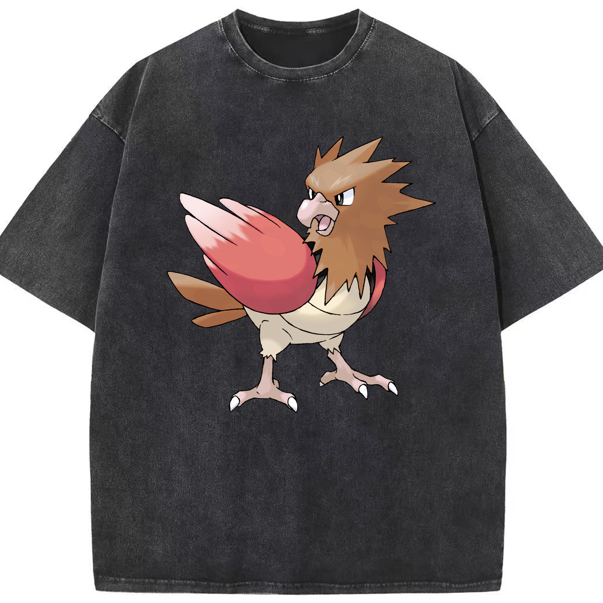 （画像用） ポケットモンスター Pokémon 綿100% ヴィンテージ風 半袖Tシャツ（フロントプリント）