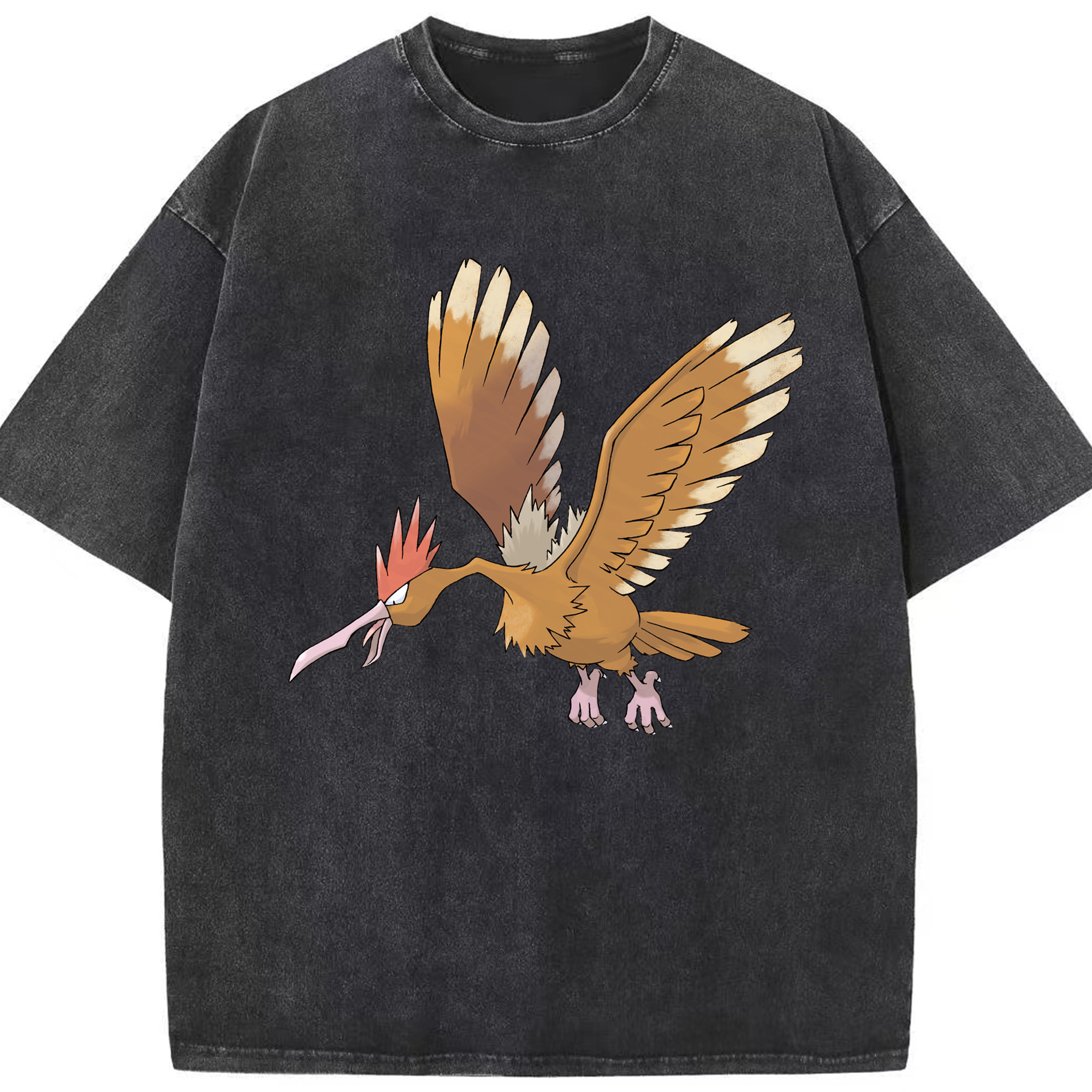 （画像用） ポケットモンスター Pokémon 綿100% ヴィンテージ風 半袖Tシャツ（フロントプリント）