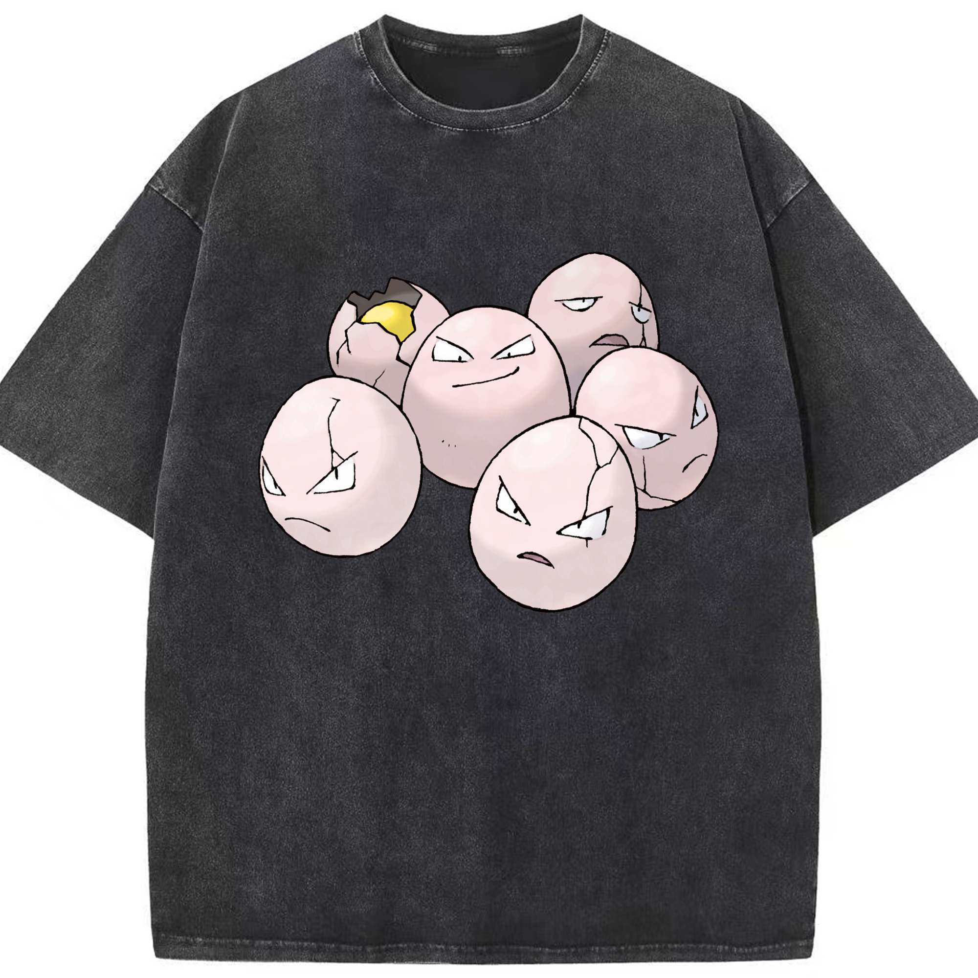 （画像用） ポケットモンスター Pokémon 綿100% ヴィンテージ風 半袖Tシャツ（フロントプリント）