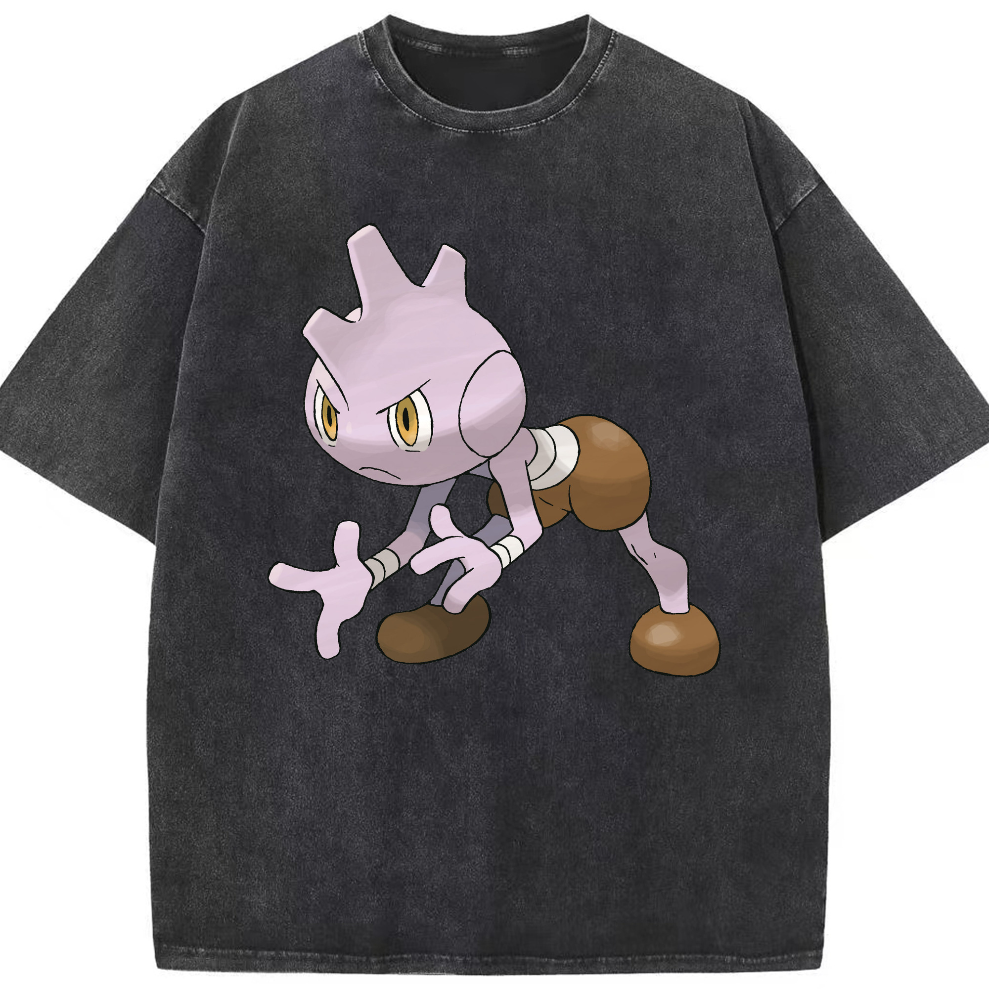 （画像用） ポケットモンスター Pokémon 綿100% ヴィンテージ風 半袖Tシャツ（フロントプリント）