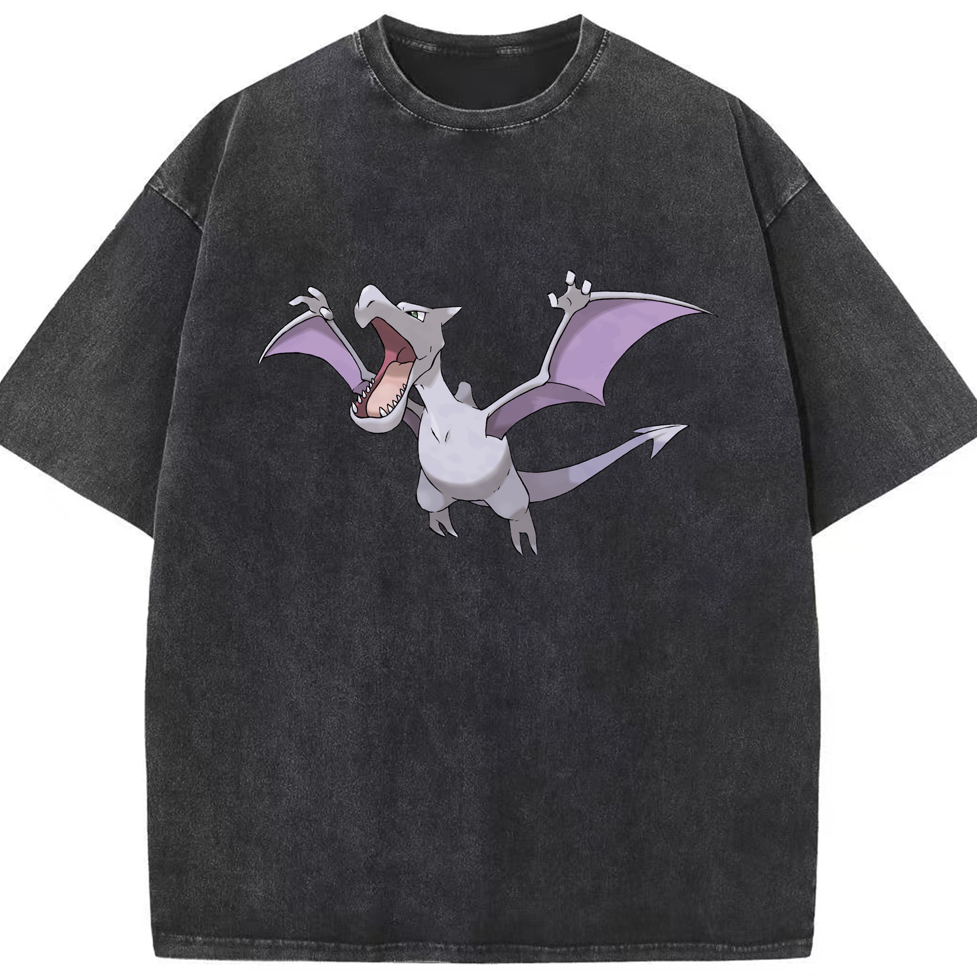 （画像用） ポケットモンスター Pokémon 綿100% ヴィンテージ風 半袖Tシャツ（フロントプリント）