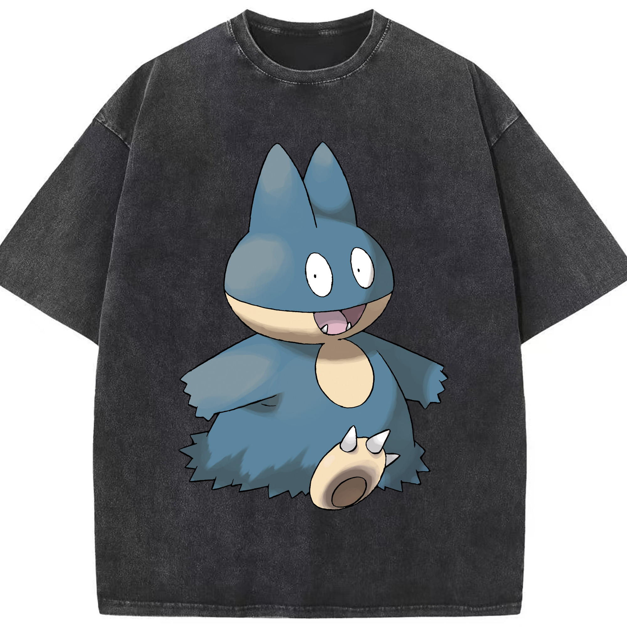 （画像用） ポケットモンスター Pokémon 綿100% ヴィンテージ風 半袖Tシャツ（フロントプリント）