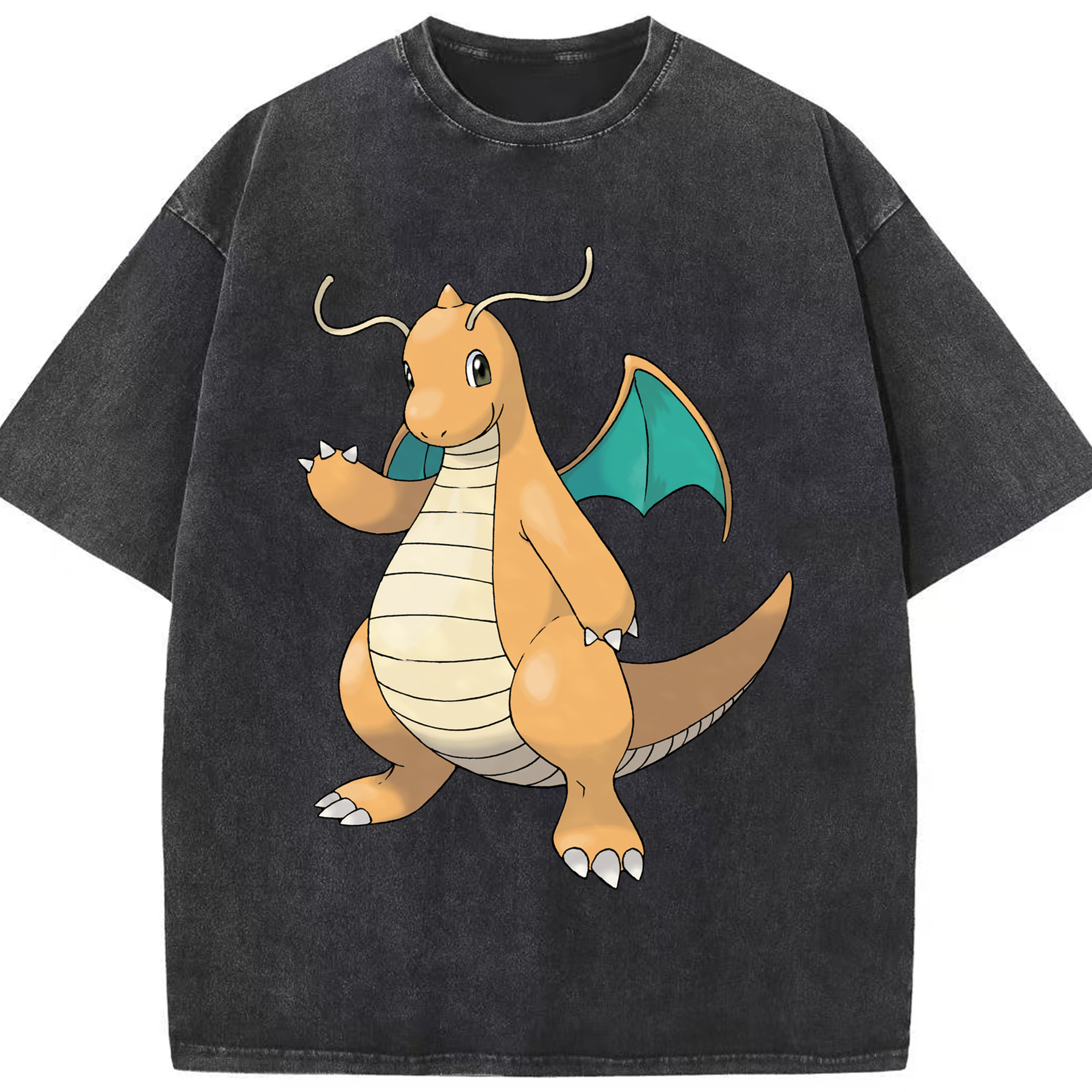 （画像用） ポケットモンスター Pokémon 綿100% ヴィンテージ風 半袖Tシャツ（フロントプリント）