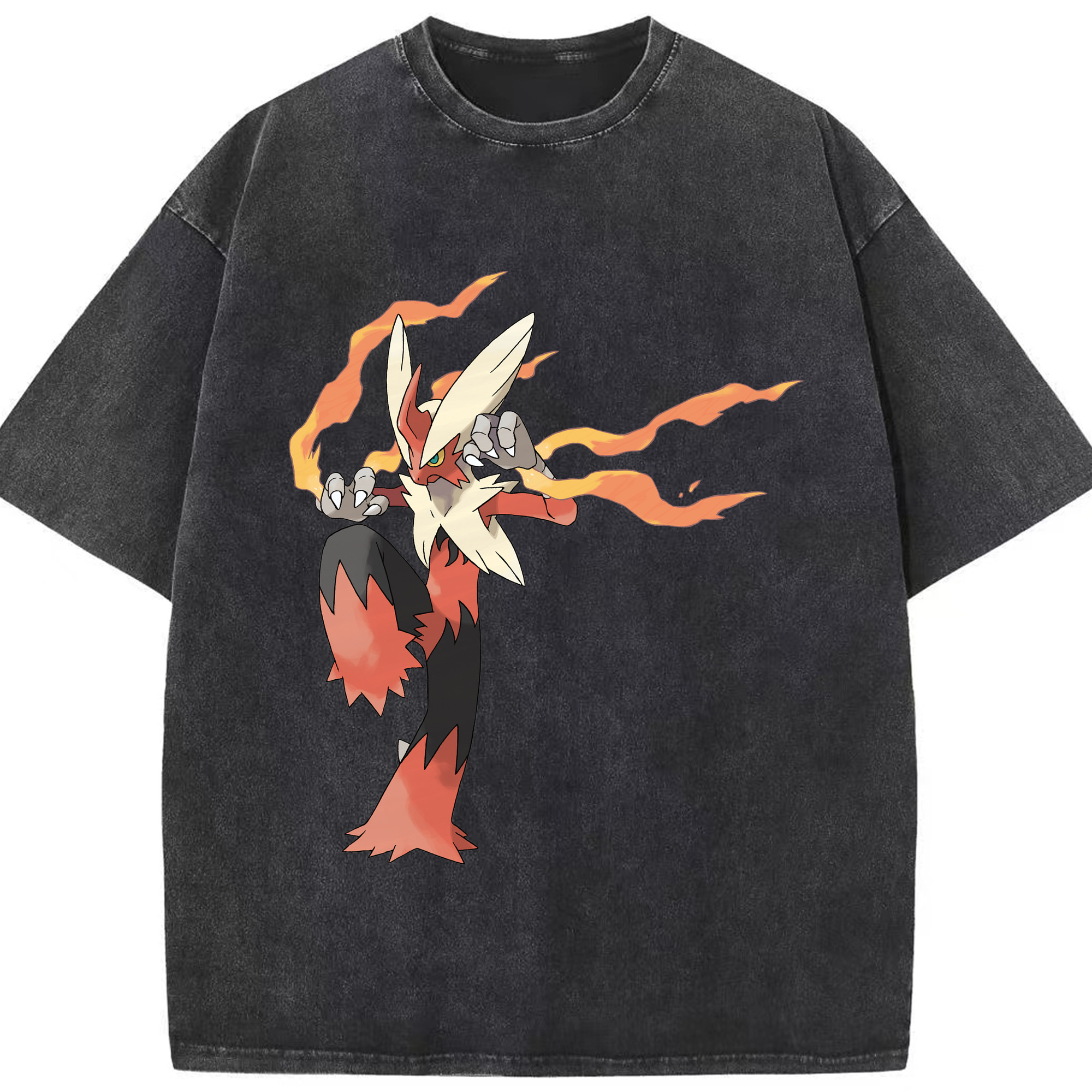 （画像用） ポケットモンスター Pokémon 綿100% ヴィンテージ風 半袖Tシャツ（フロントプリント）