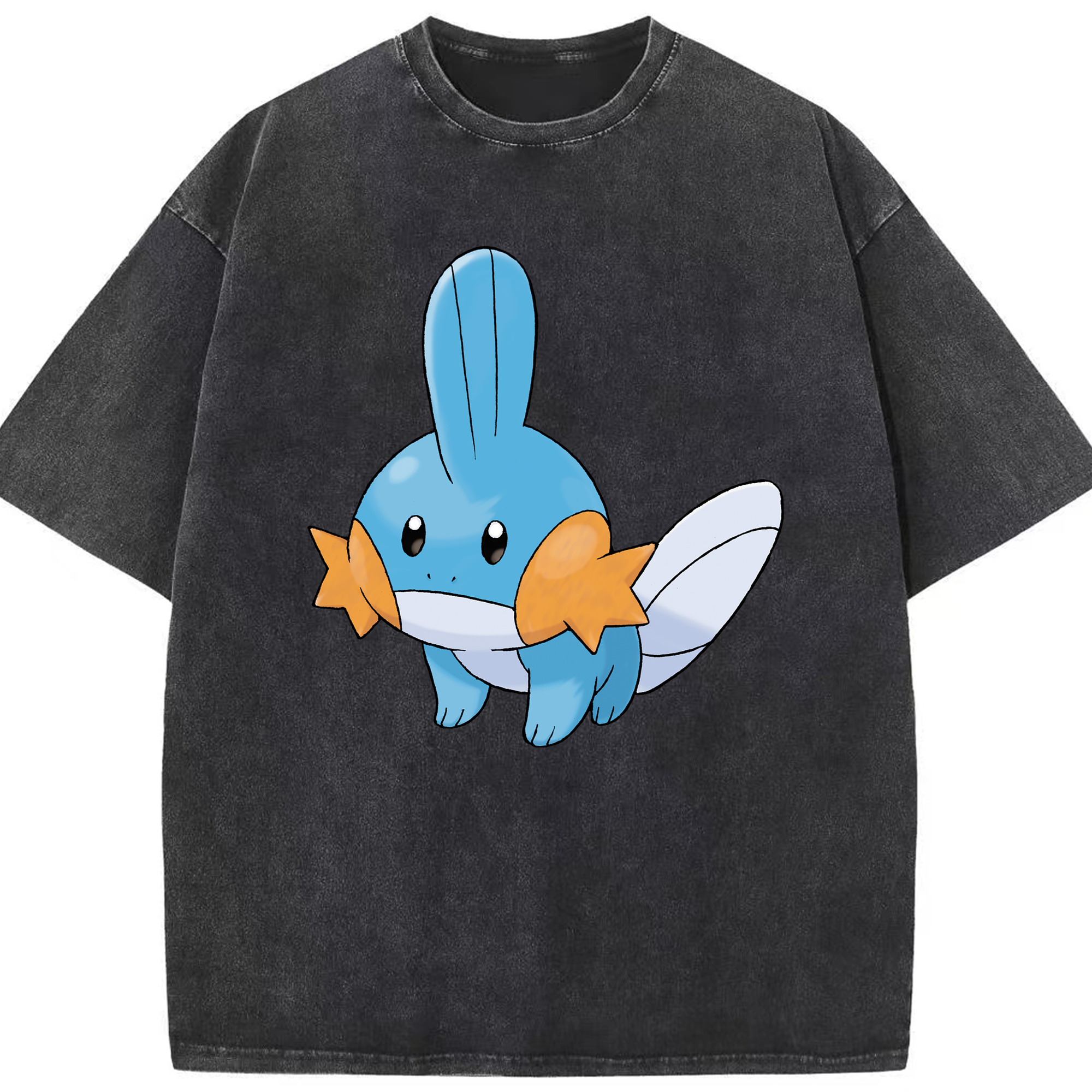 （画像用） ポケットモンスター Pokémon 綿100% ヴィンテージ風 半袖Tシャツ（フロントプリント）