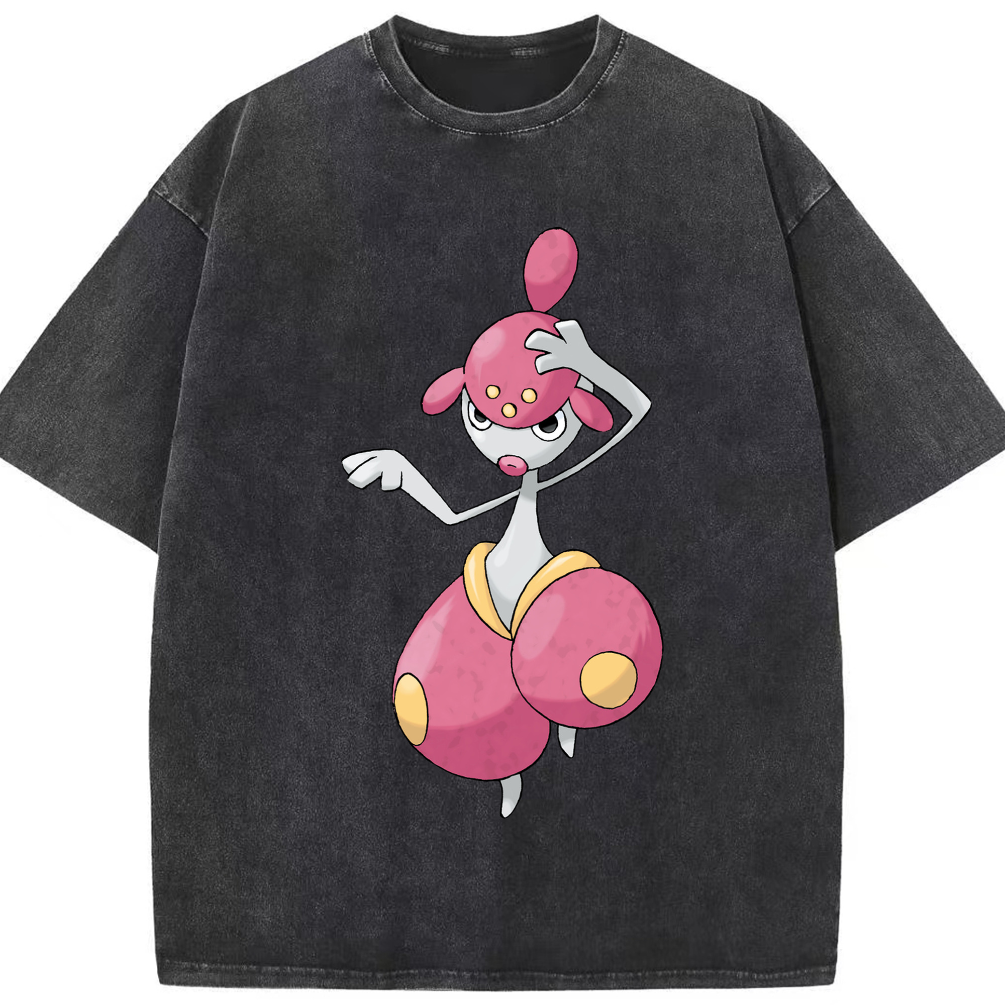 （画像用） ポケットモンスター Pokémon 綿100% ヴィンテージ風 半袖Tシャツ（フロントプリント）