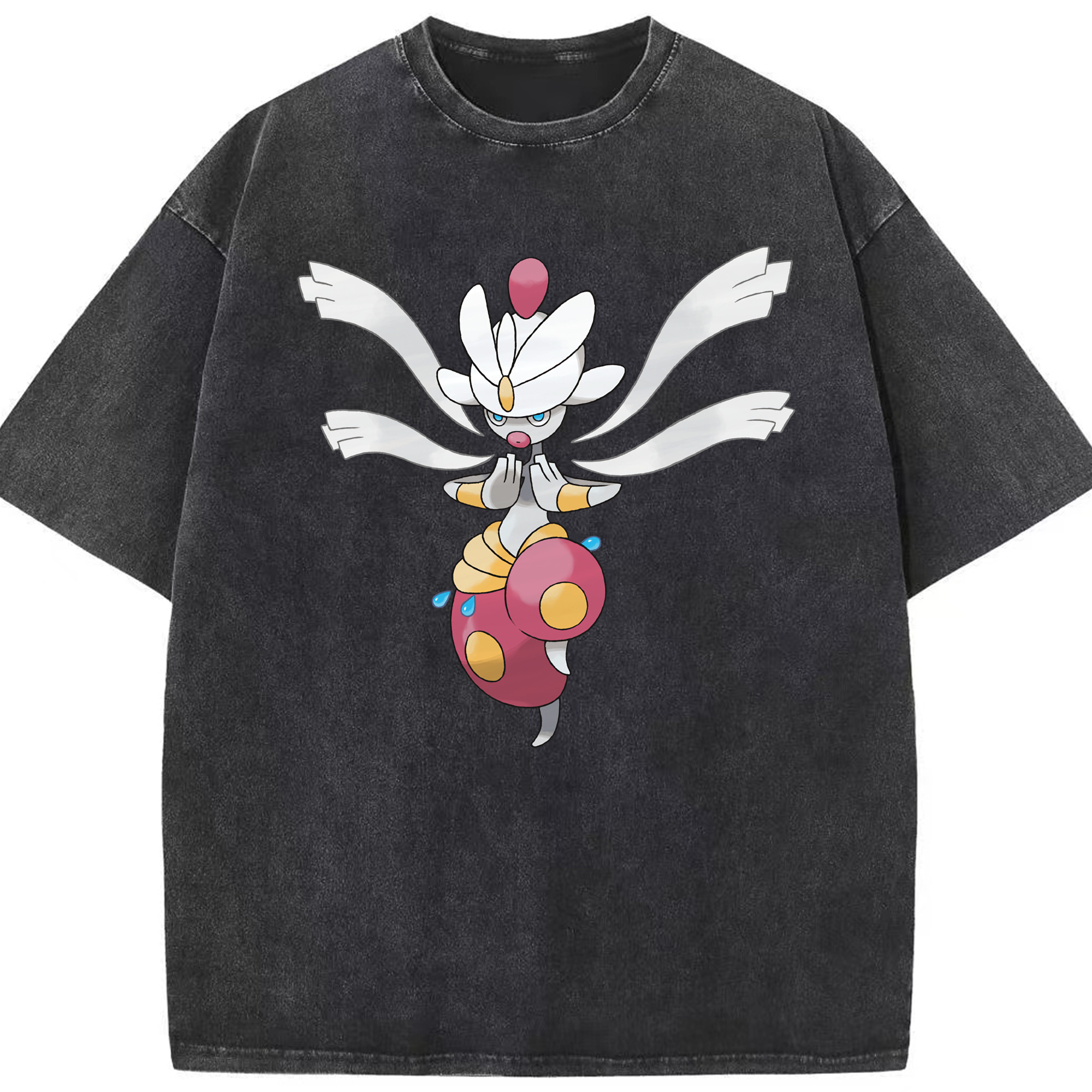 （画像用） ポケットモンスター Pokémon 綿100% ヴィンテージ風 半袖Tシャツ（フロントプリント）