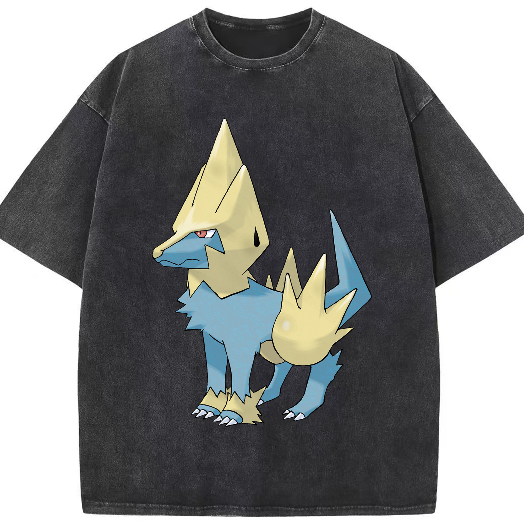 （画像用） ポケットモンスター Pokémon 綿100% ヴィンテージ風 半袖Tシャツ（フロントプリント）