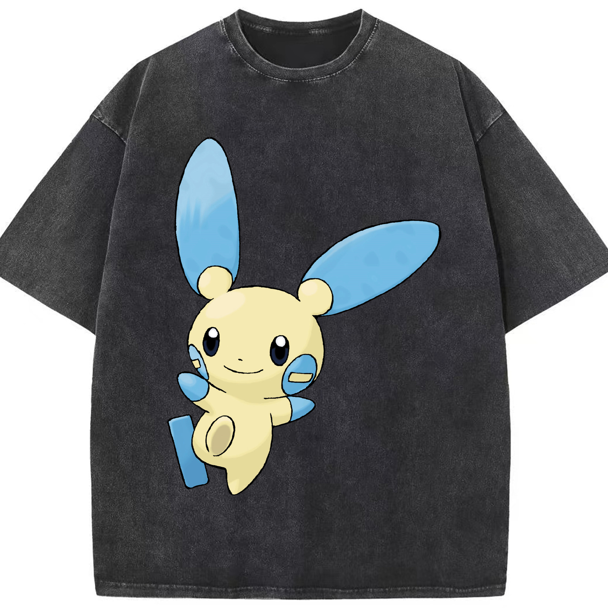 （画像用） ポケットモンスター Pokémon 綿100% ヴィンテージ風 半袖Tシャツ（フロントプリント）