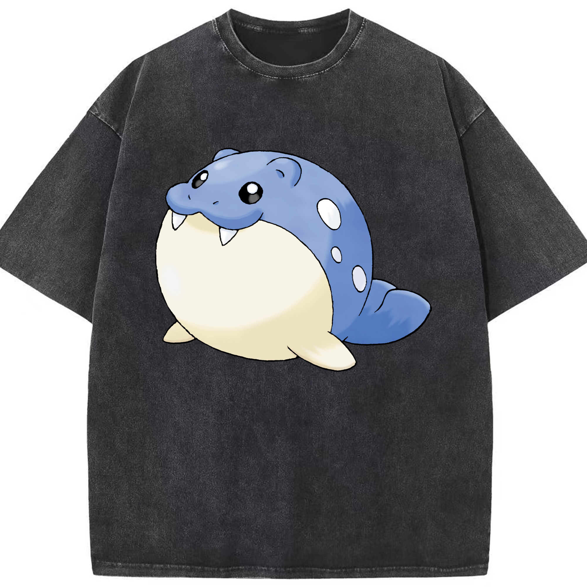 （画像用） ポケットモンスター Pokémon 綿100% ヴィンテージ風 半袖Tシャツ（フロントプリント）