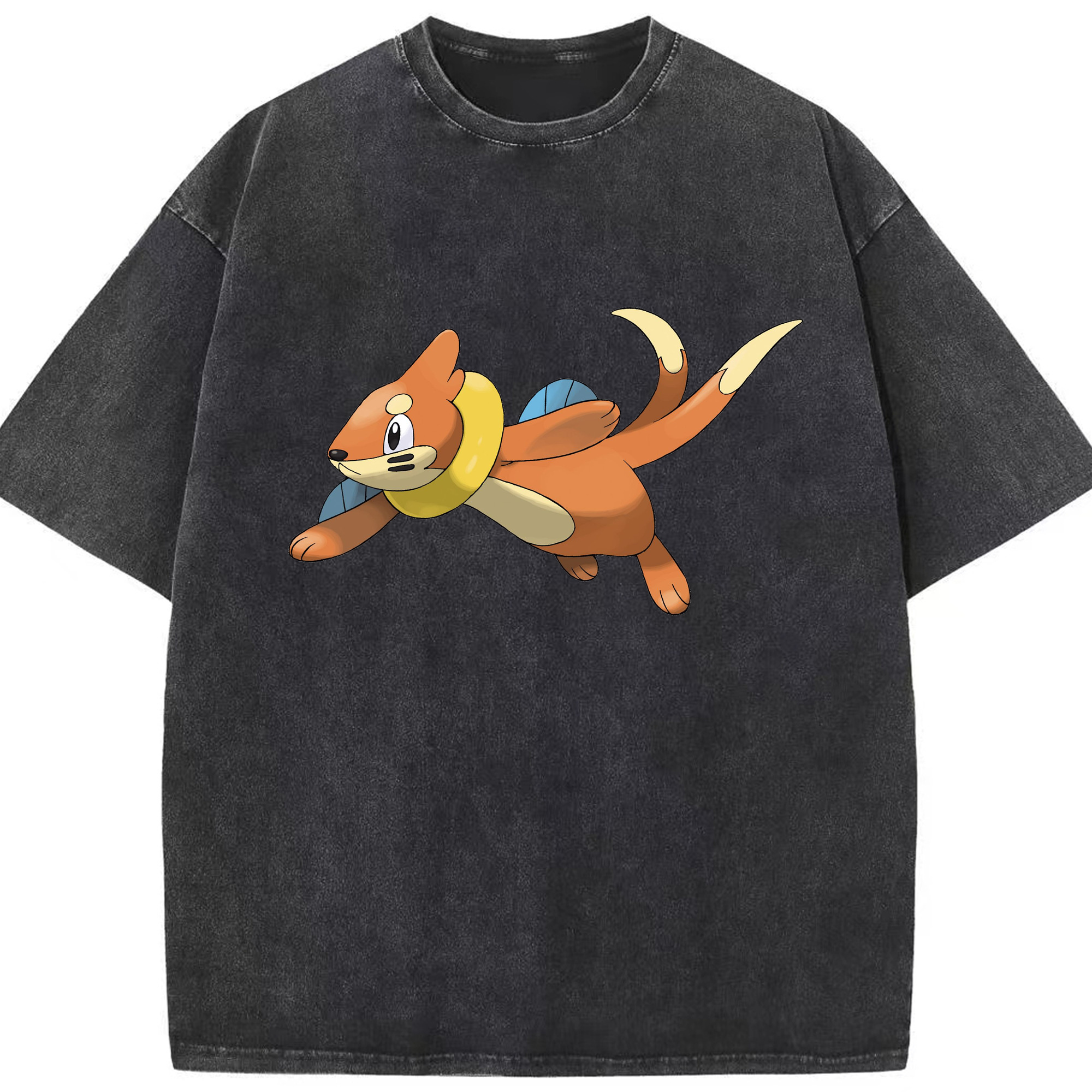 （画像用） ポケットモンスター Pokémon 綿100% ヴィンテージ風 半袖Tシャツ（フロントプリント）