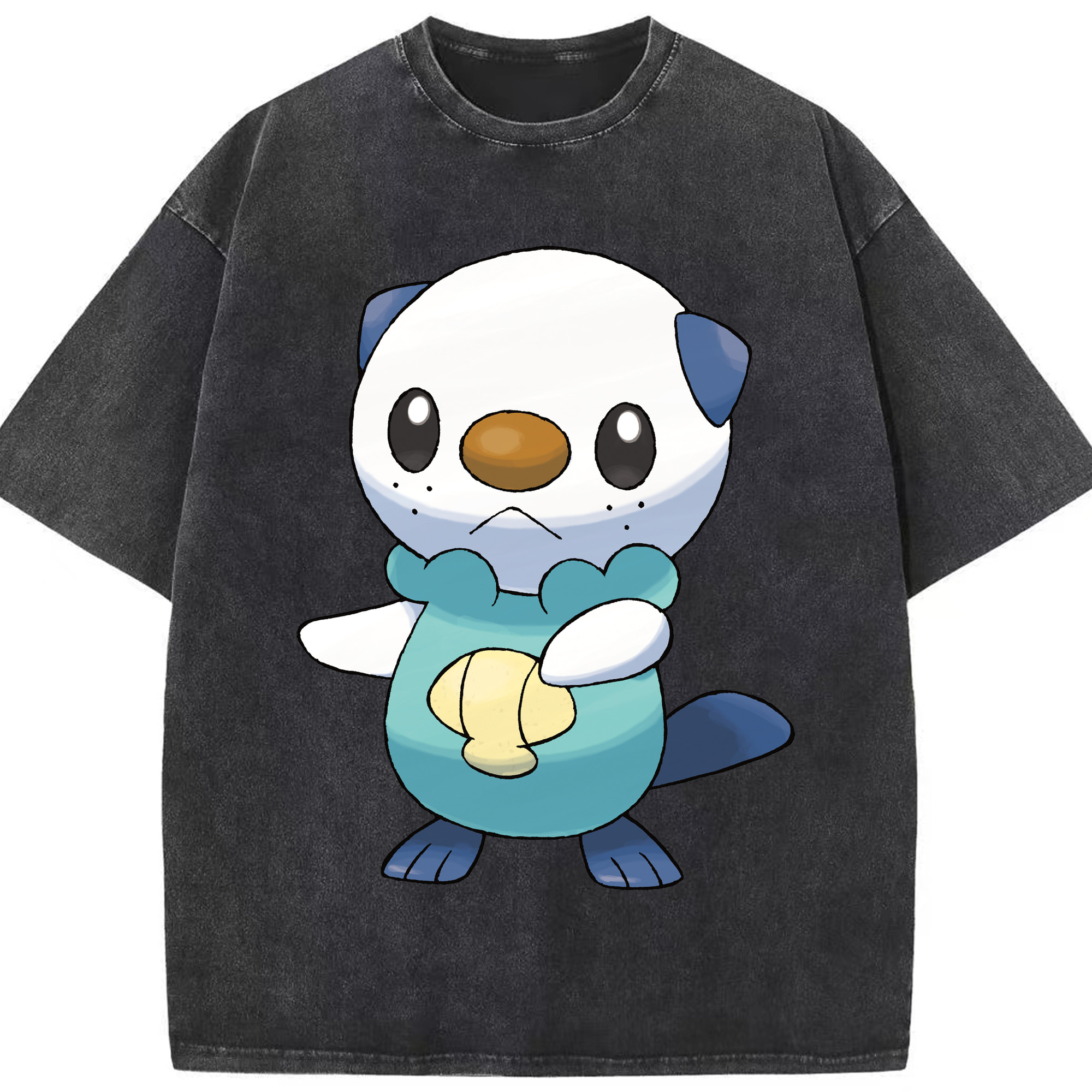 （画像用） ポケットモンスター Pokémon 綿100% ヴィンテージ風 半袖Tシャツ（フロントプリント）