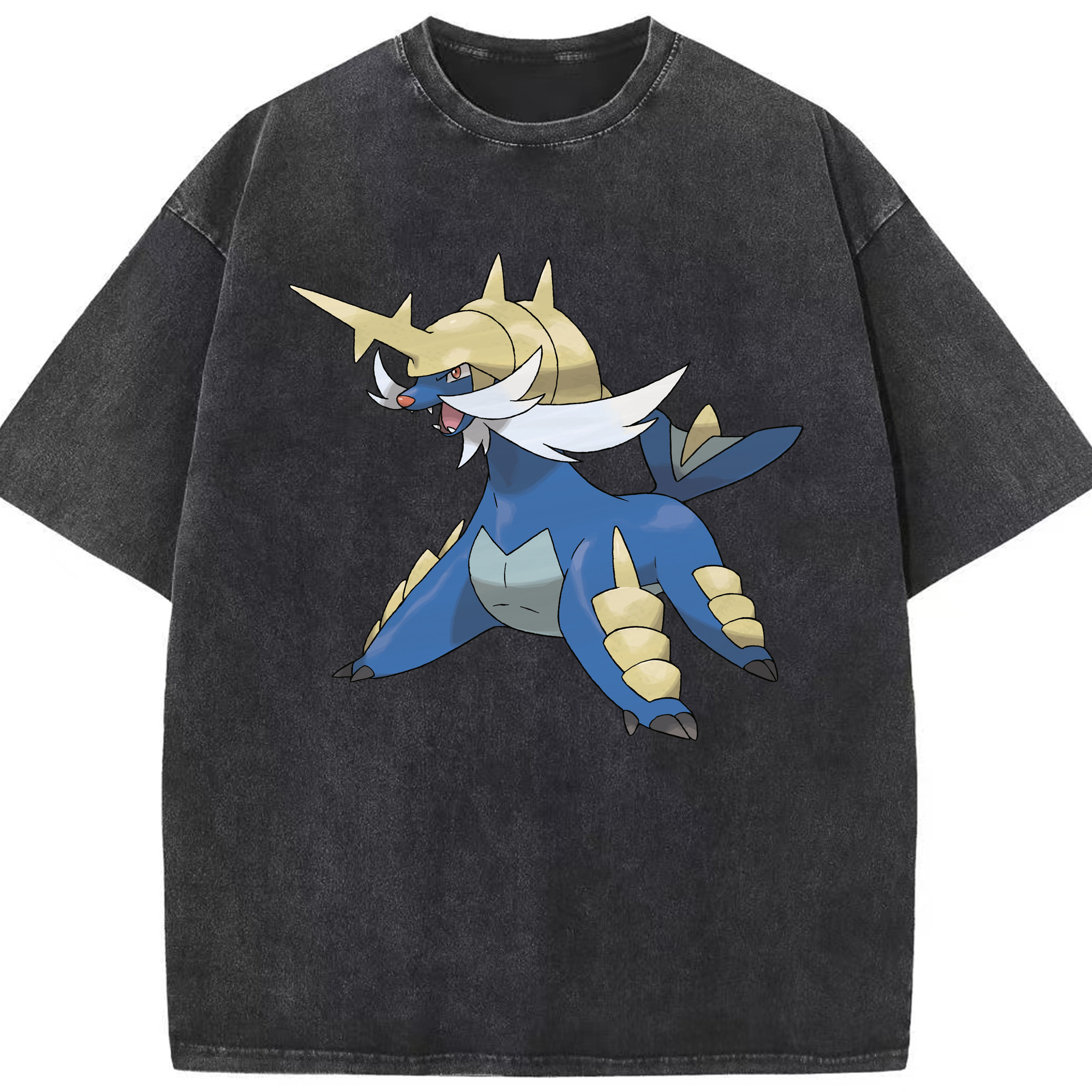 （画像用） ポケットモンスター Pokémon 綿100% ヴィンテージ風 半袖Tシャツ（フロントプリント）