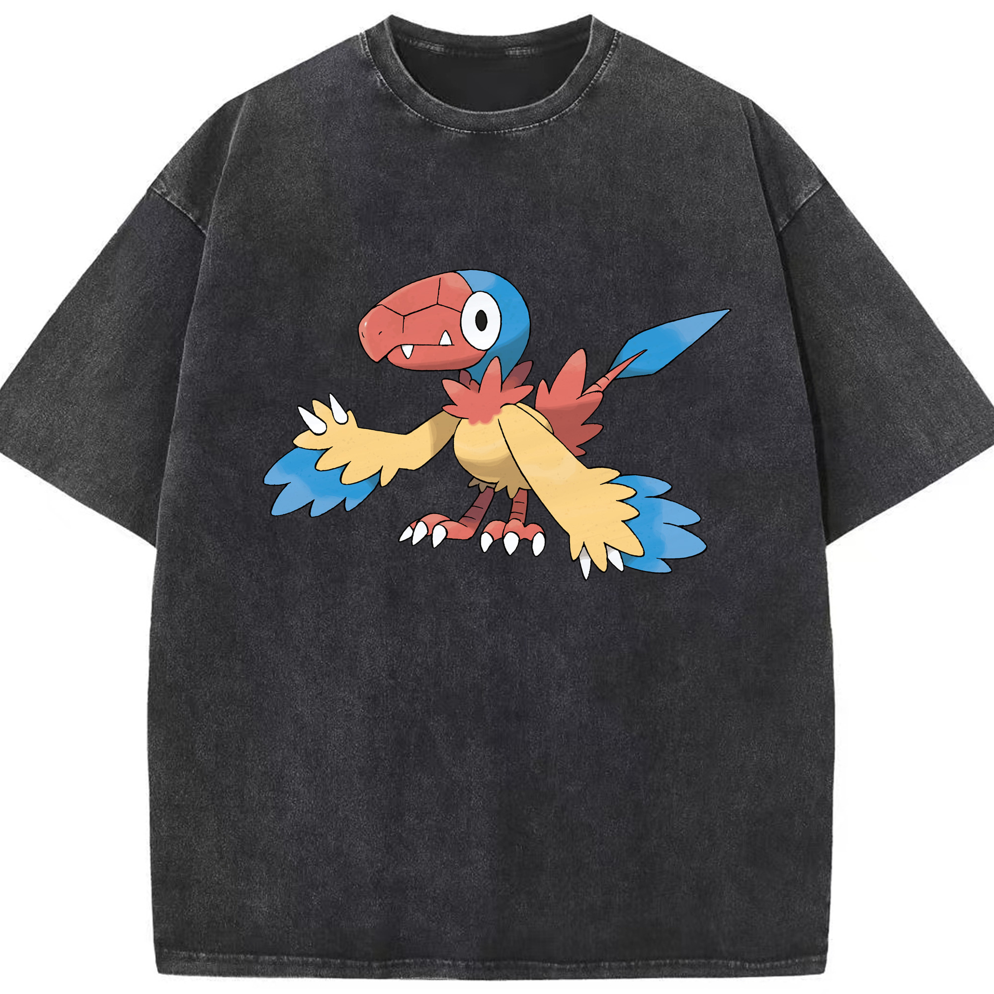 （画像用） ポケットモンスター Pokémon 綿100% ヴィンテージ風 半袖Tシャツ（フロントプリント）