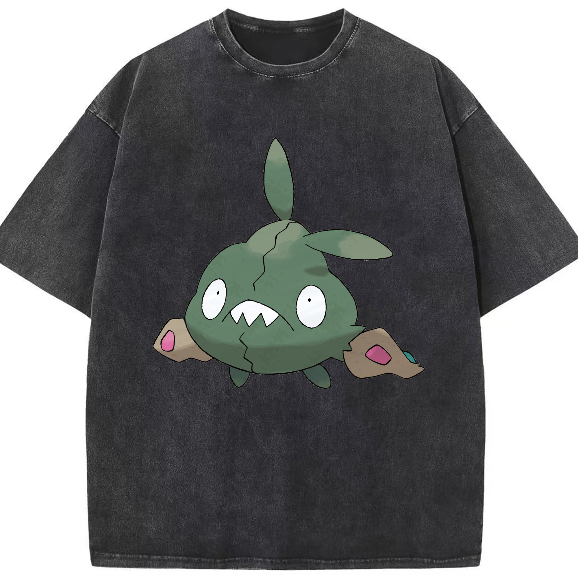 （画像用） ポケットモンスター Pokémon 綿100% ヴィンテージ風 半袖Tシャツ（フロントプリント）
