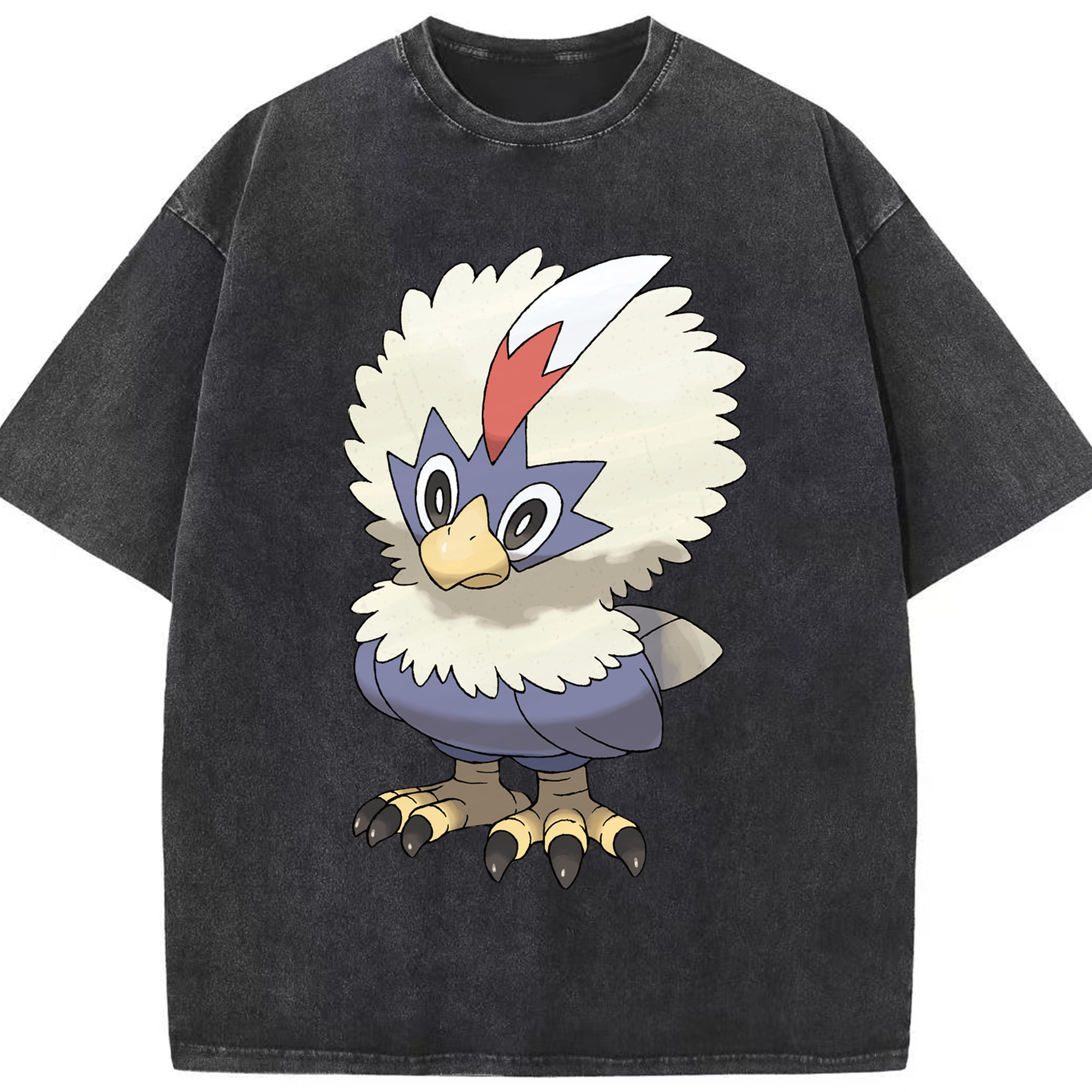 （画像用） ポケットモンスター Pokémon 綿100% ヴィンテージ風 半袖Tシャツ（フロントプリント）