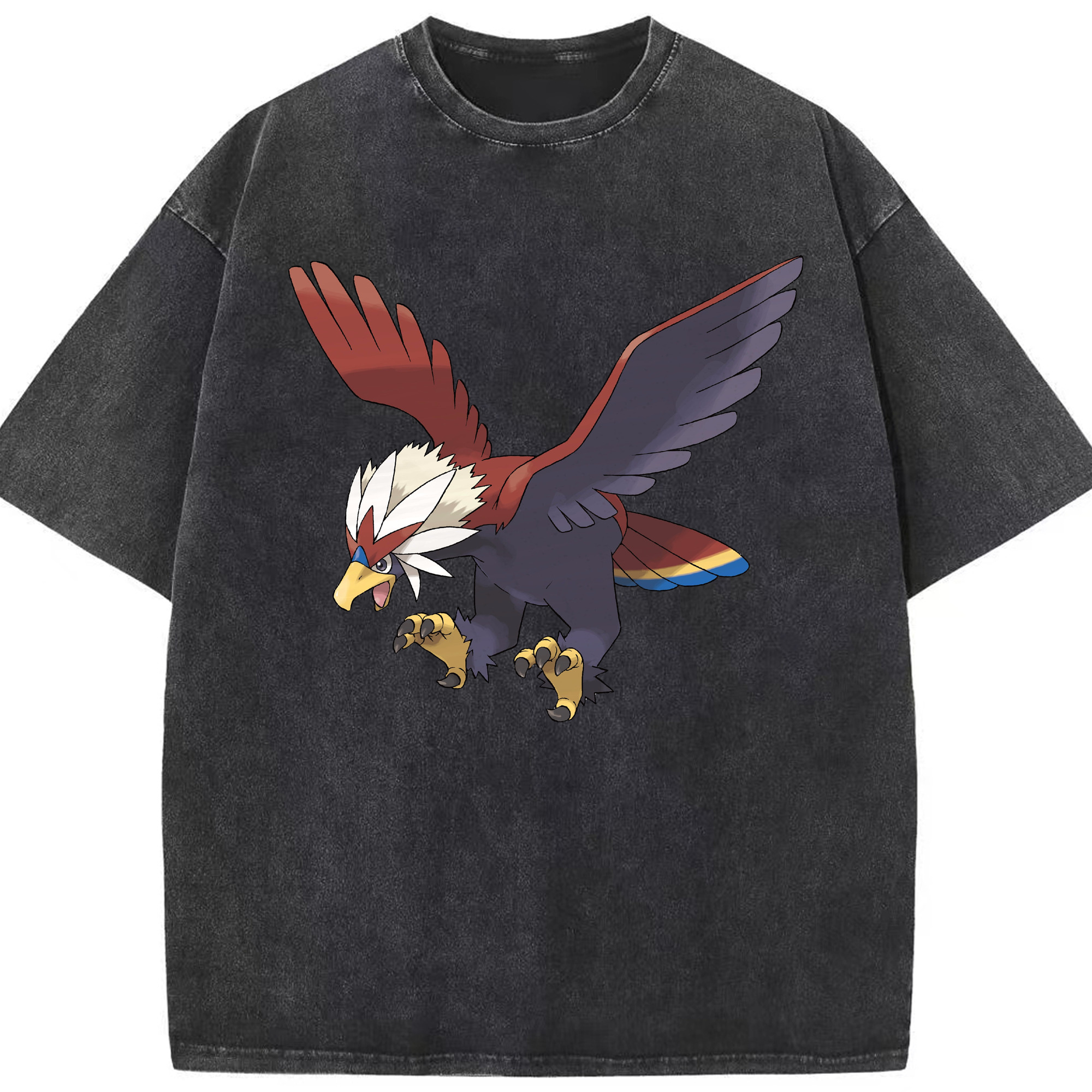 （画像用） ポケットモンスター Pokémon 綿100% ヴィンテージ風 半袖Tシャツ（フロントプリント）