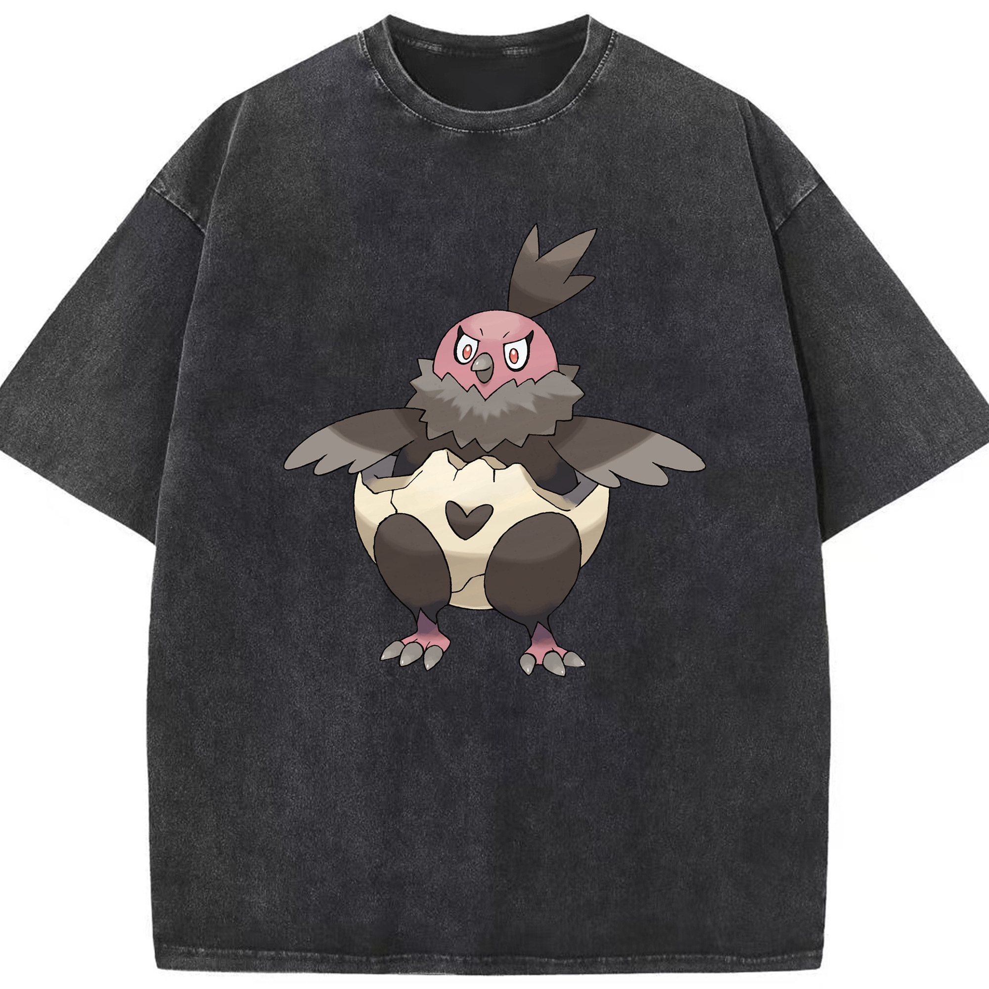 （画像用） ポケットモンスター Pokémon 綿100% ヴィンテージ風 半袖Tシャツ（フロントプリント）