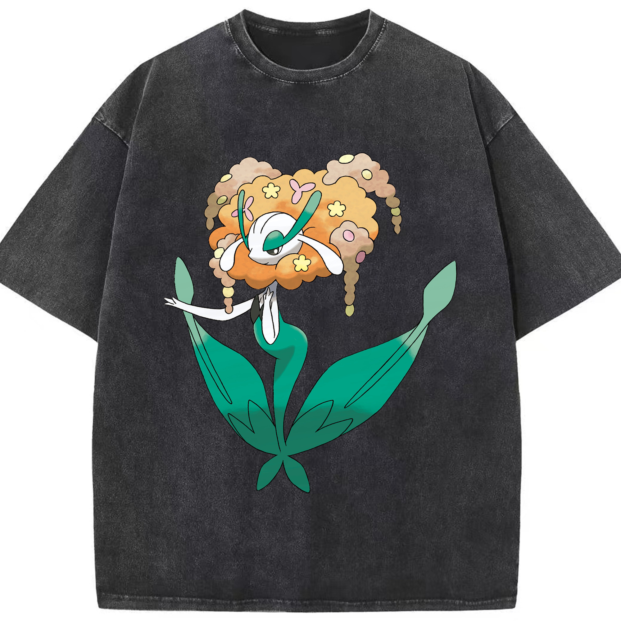 （画像用） ポケットモンスター Pokémon 綿100% ヴィンテージ風 半袖Tシャツ（フロントプリント）