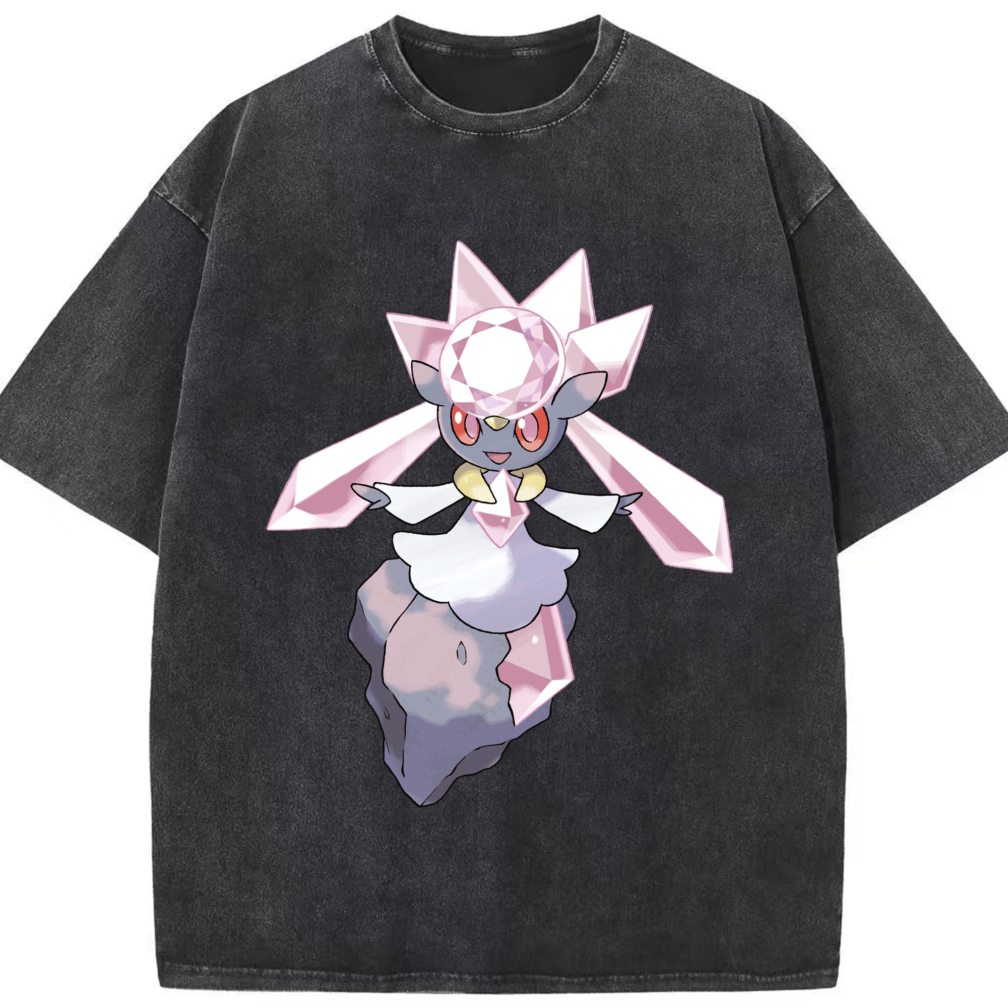 （画像用） ポケットモンスター Pokémon 綿100% ヴィンテージ風 半袖Tシャツ（フロントプリント）