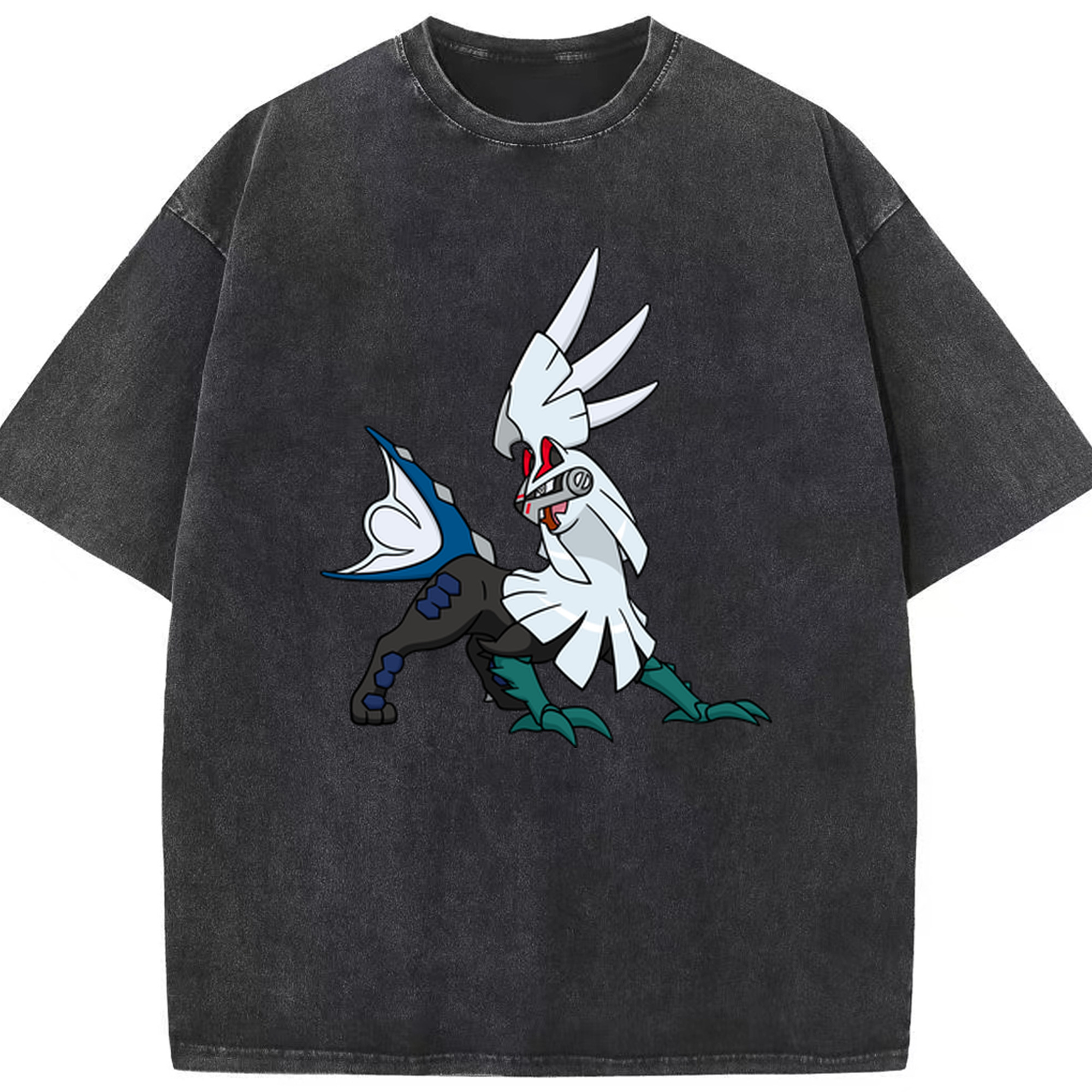 （画像用） ポケットモンスター Pokémon 綿100% ヴィンテージ風 半袖Tシャツ（フロントプリント）