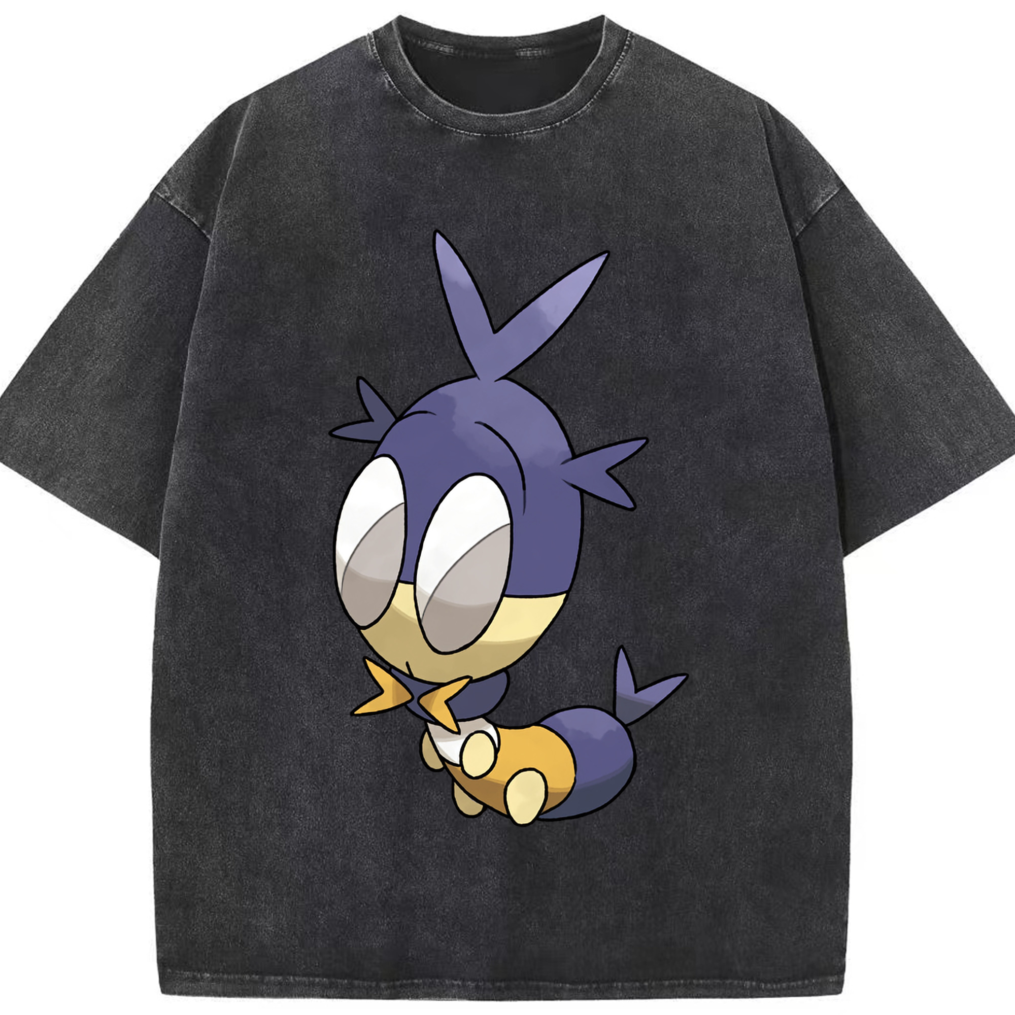 （画像用） ポケットモンスター Pokémon 綿100% ヴィンテージ風 半袖Tシャツ（フロントプリント）