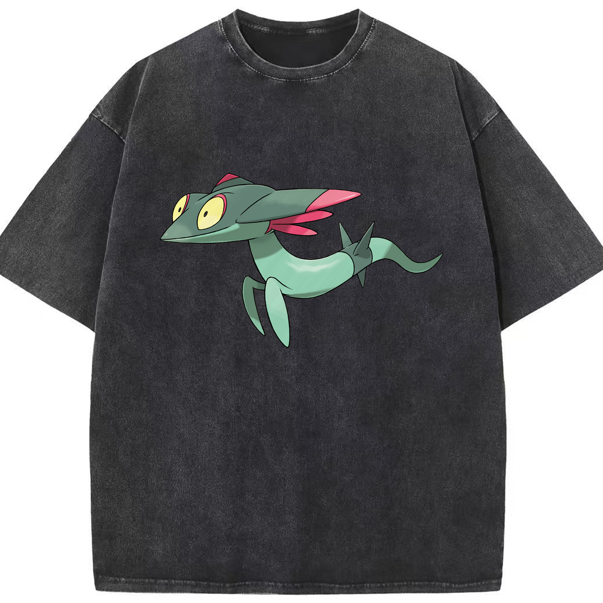 （画像用） ポケットモンスター Pokémon 綿100% ヴィンテージ風 半袖Tシャツ（フロントプリント）