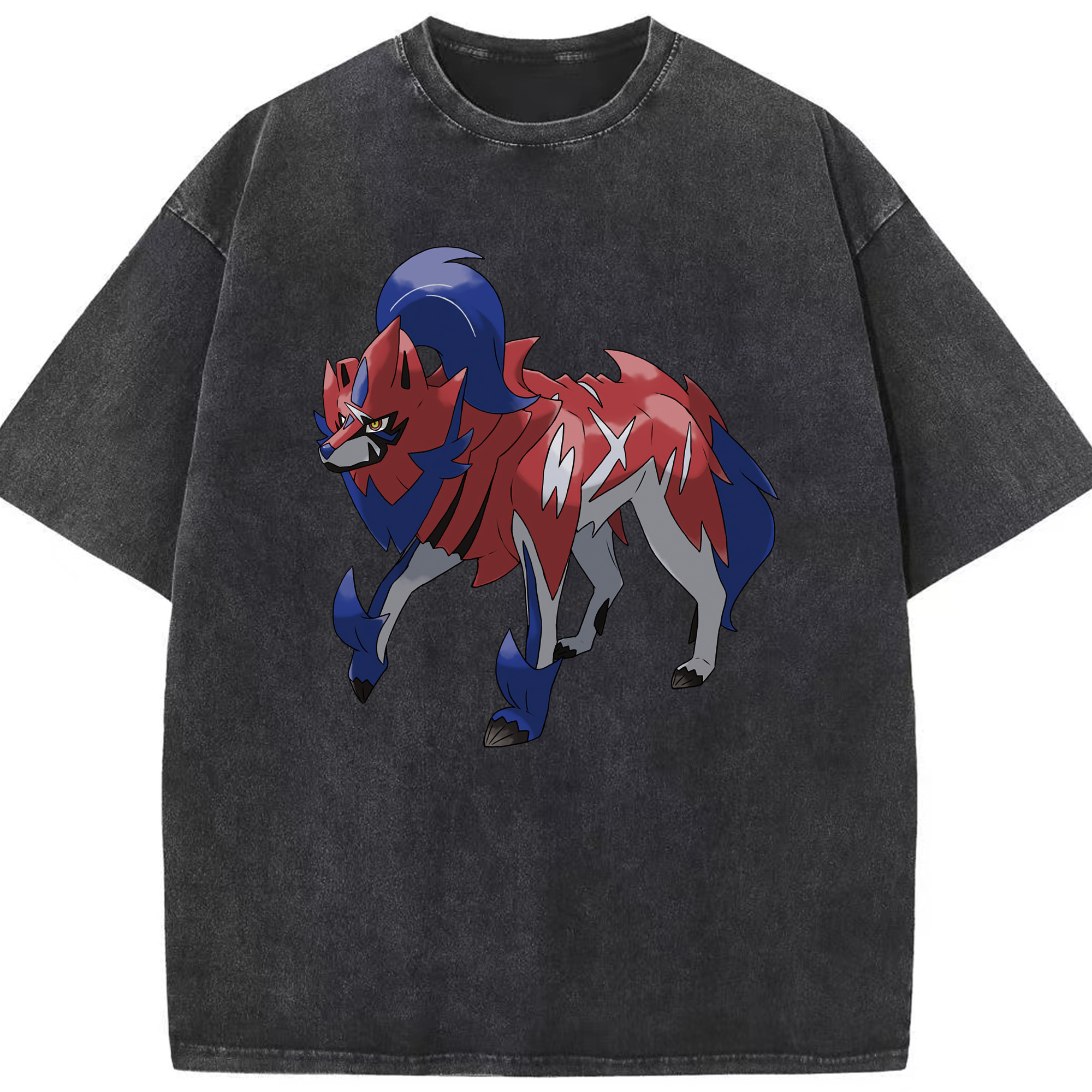 （画像用） ポケットモンスター Pokémon 綿100% ヴィンテージ風 半袖Tシャツ（フロントプリント）