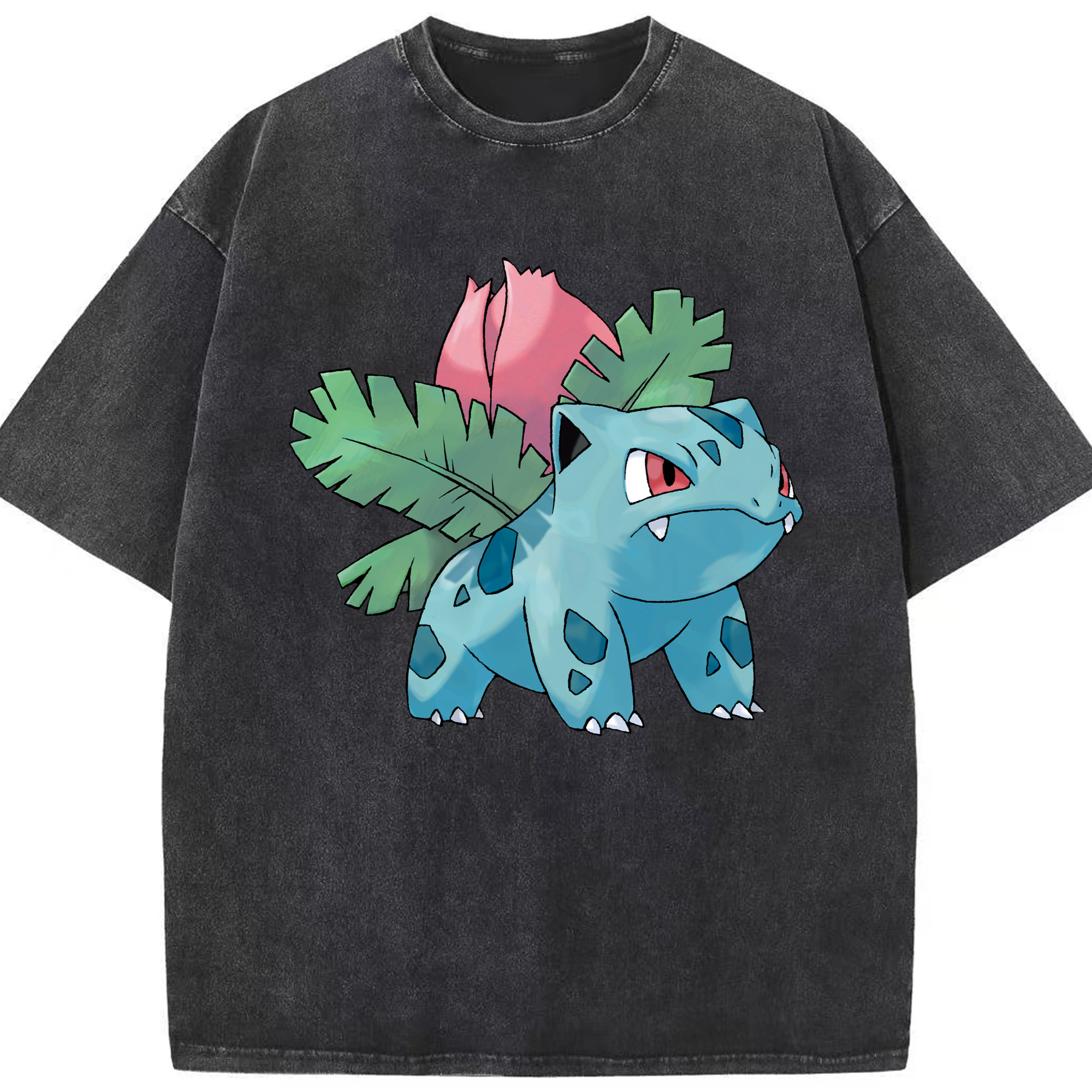 （画像用） ポケットモンスター Pokémon 綿100% ヴィンテージ風 半袖Tシャツ（フロントプリント）