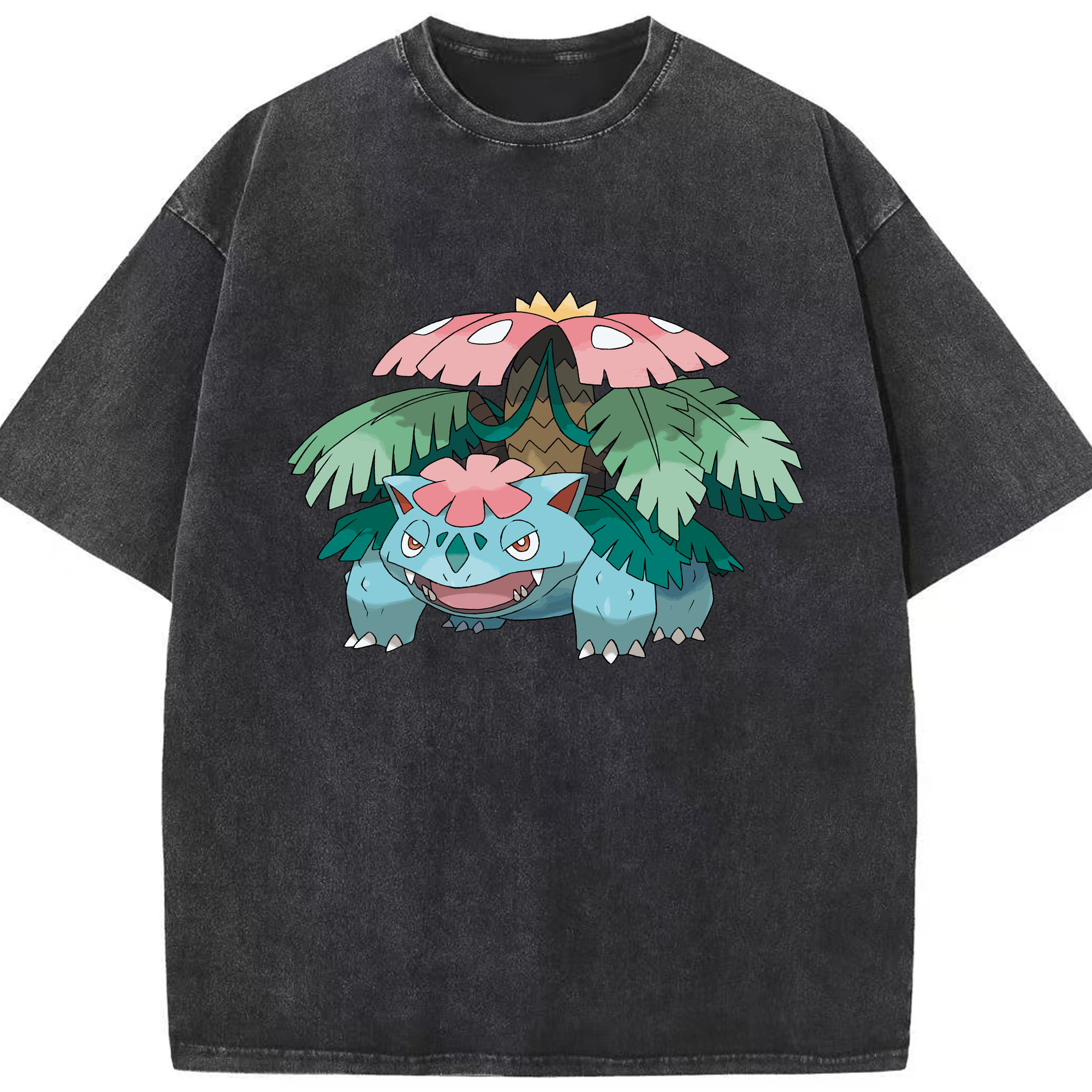 （画像用） ポケットモンスター Pokémon 綿100% ヴィンテージ風 半袖Tシャツ（フロントプリント）