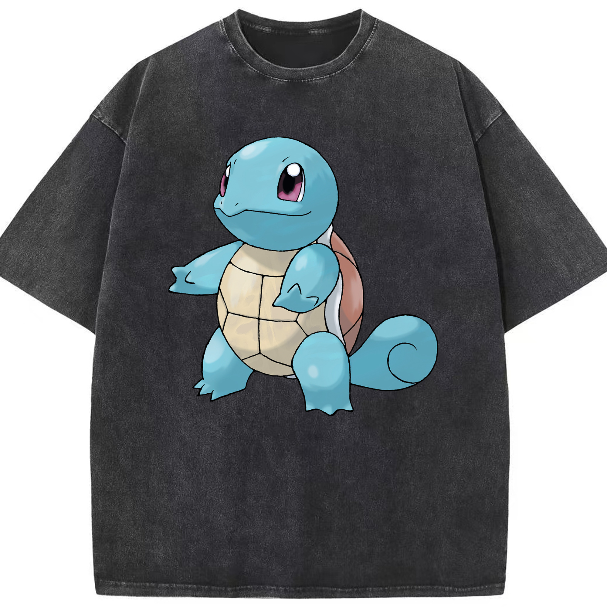 （画像用） ポケットモンスター Pokémon 綿100% ヴィンテージ風 半袖Tシャツ（フロントプリント）