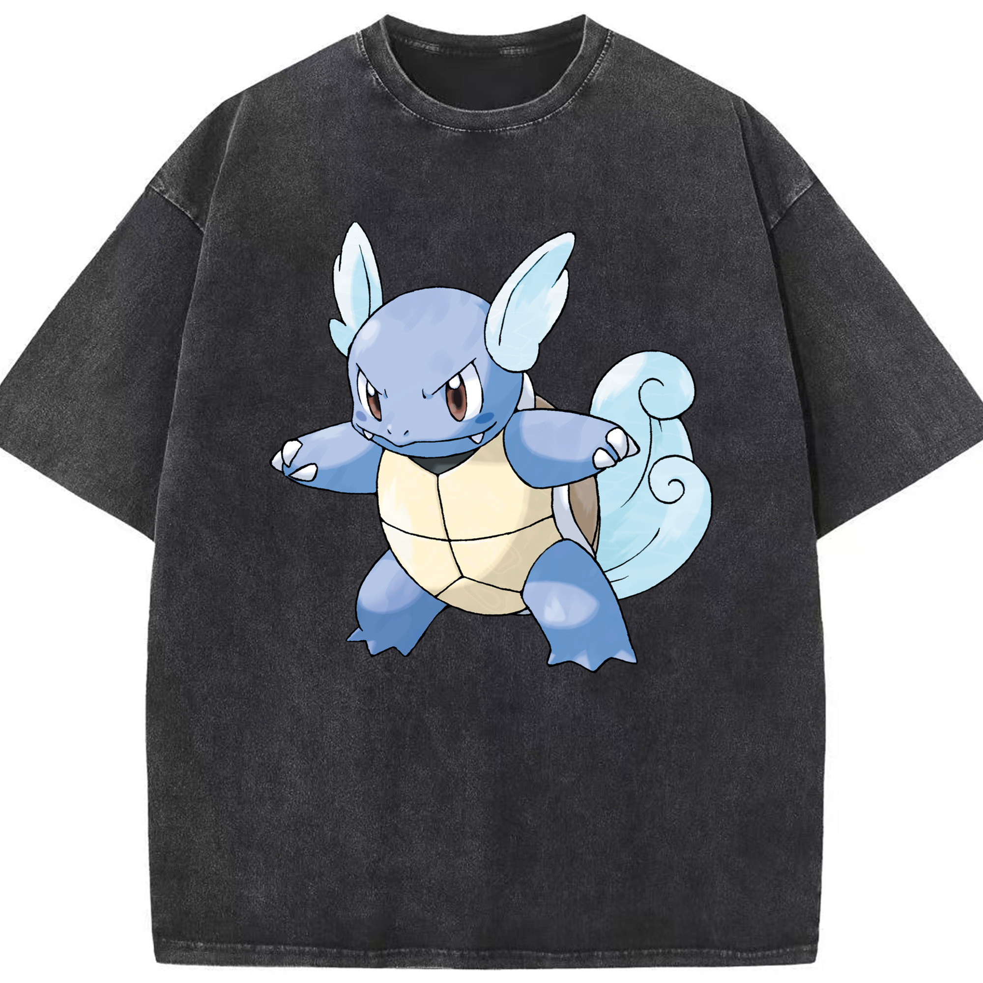 （画像用） ポケットモンスター Pokémon 綿100% ヴィンテージ風 半袖Tシャツ（フロントプリント）